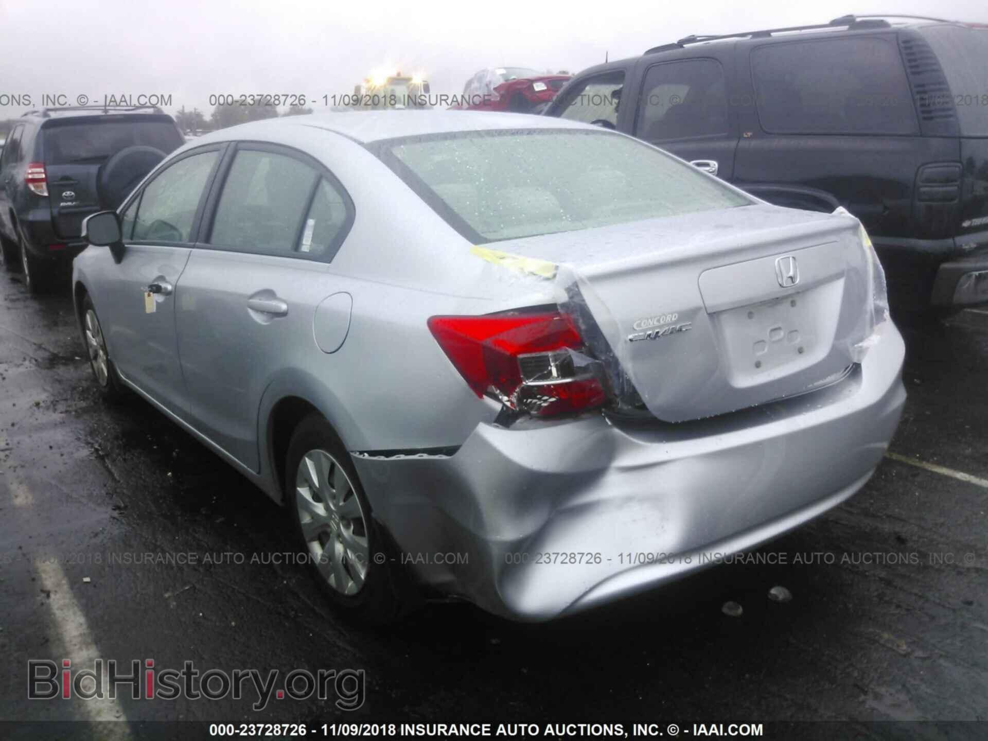 2012 HONDA CIVIC - VIN: 2HGFB2F54CH582138 - Фото 6