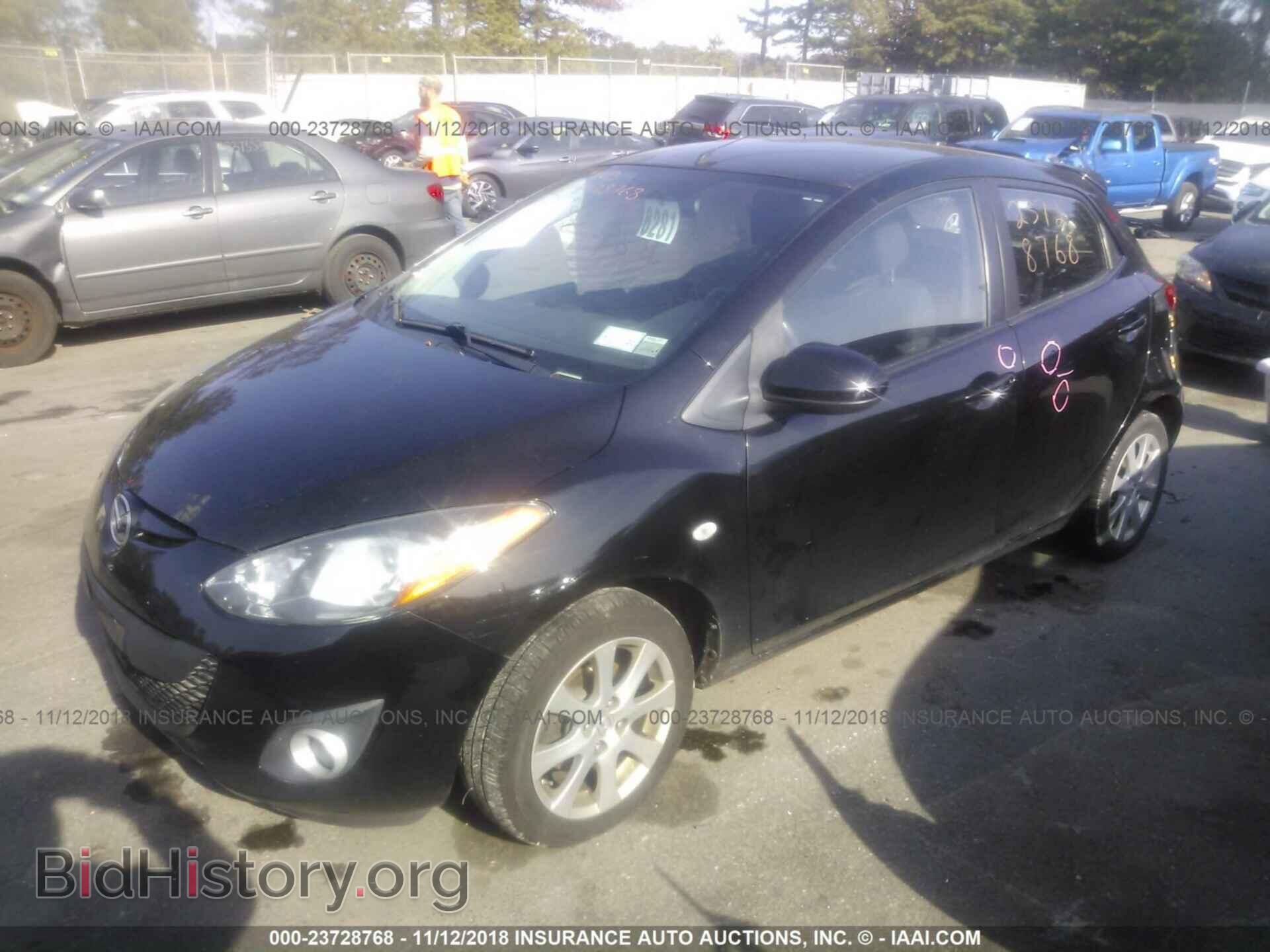 2011 MAZDA MAZDA2 - VIN: JM1DE1HZ9B0116666 - Фото 2