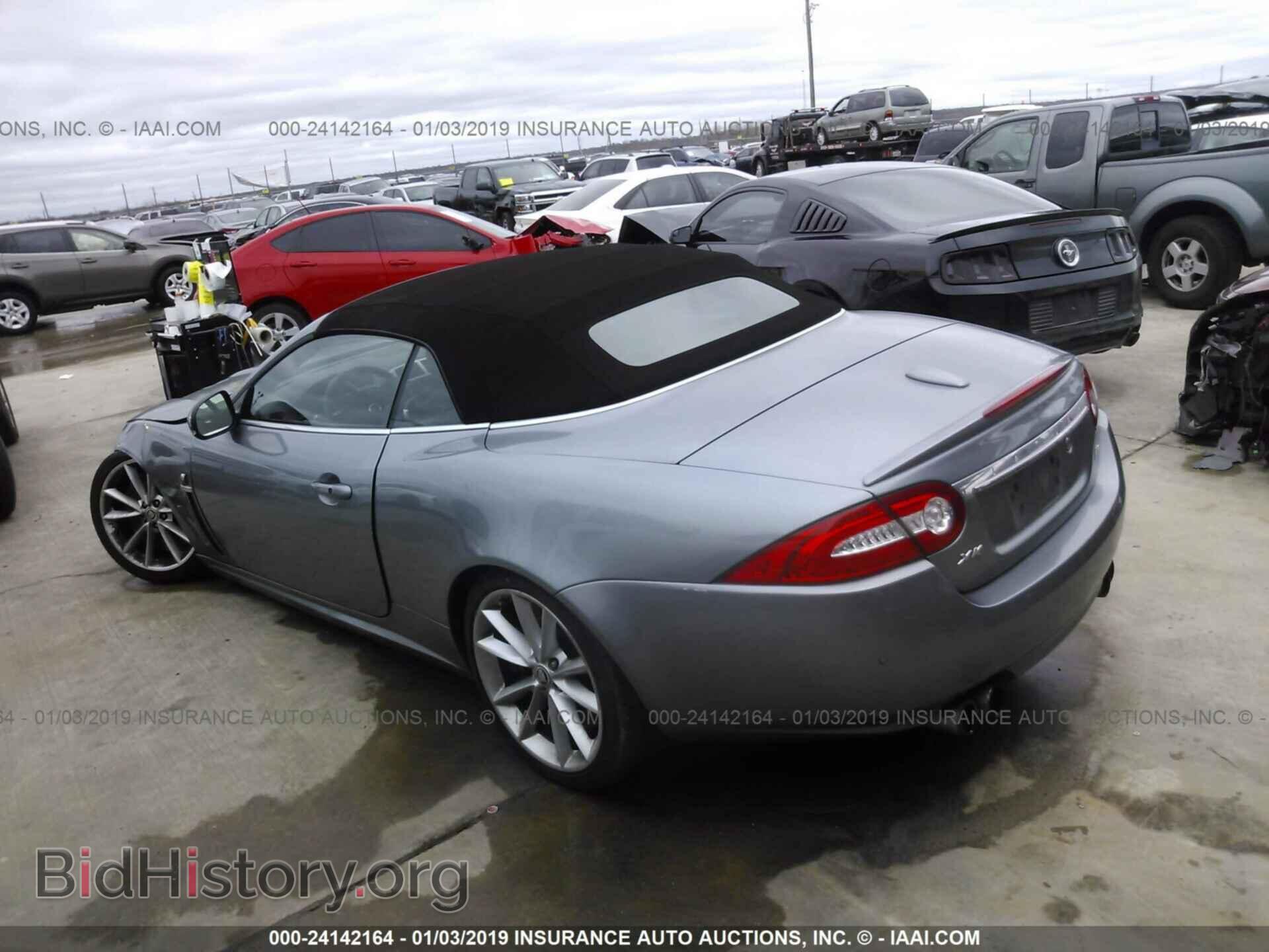 2011 JAGUAR XKR - VIN: SAJWA4EC1BMB39183 - Фото 3