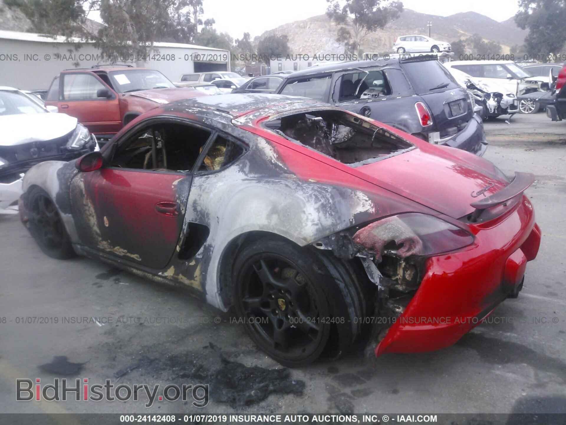 2006 PORSCHE CAYMAN - VIN: WP0AB29816U785536 - Фото 3