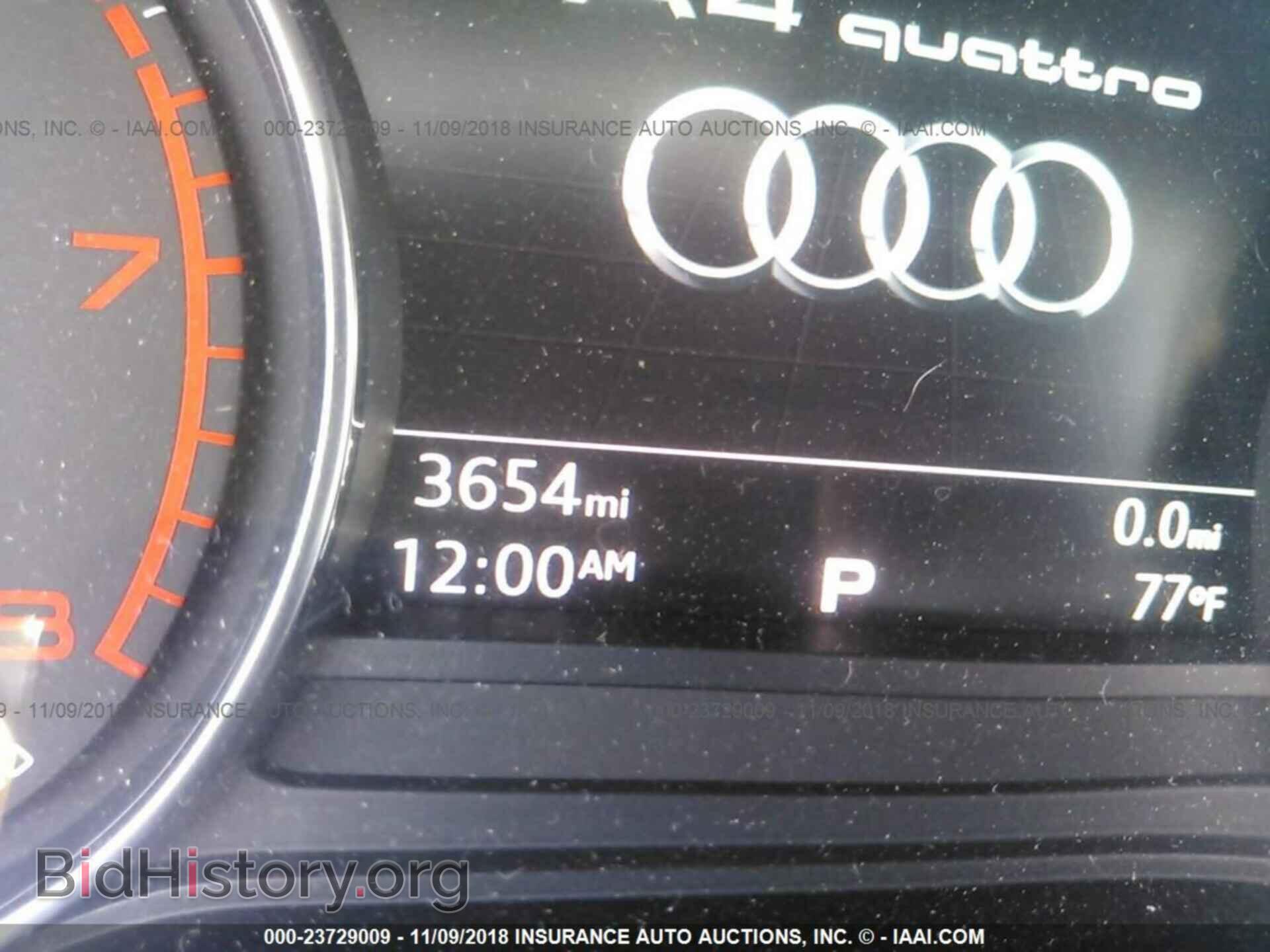 2018 AUDI A4 - VIN: WAUDNAF45JA171578 - Фото 7