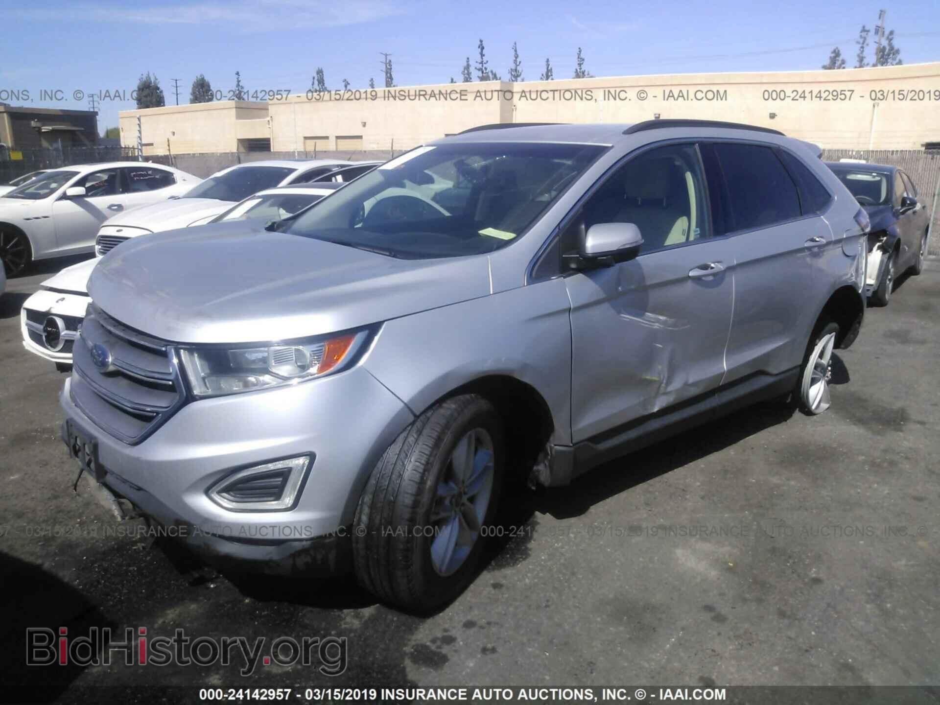 2015 FORD EDGE - VIN: 2FMTK3J85FBB92757 - Photo 2