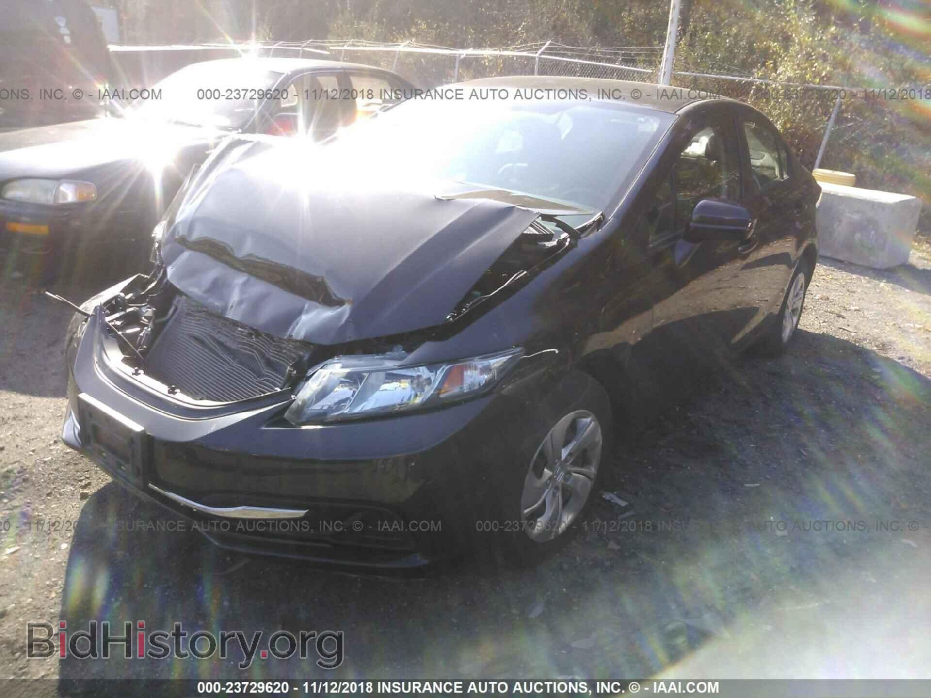 2014 HONDA CIVIC - VIN: 2HGFB2F59EH544911 - Фото 2