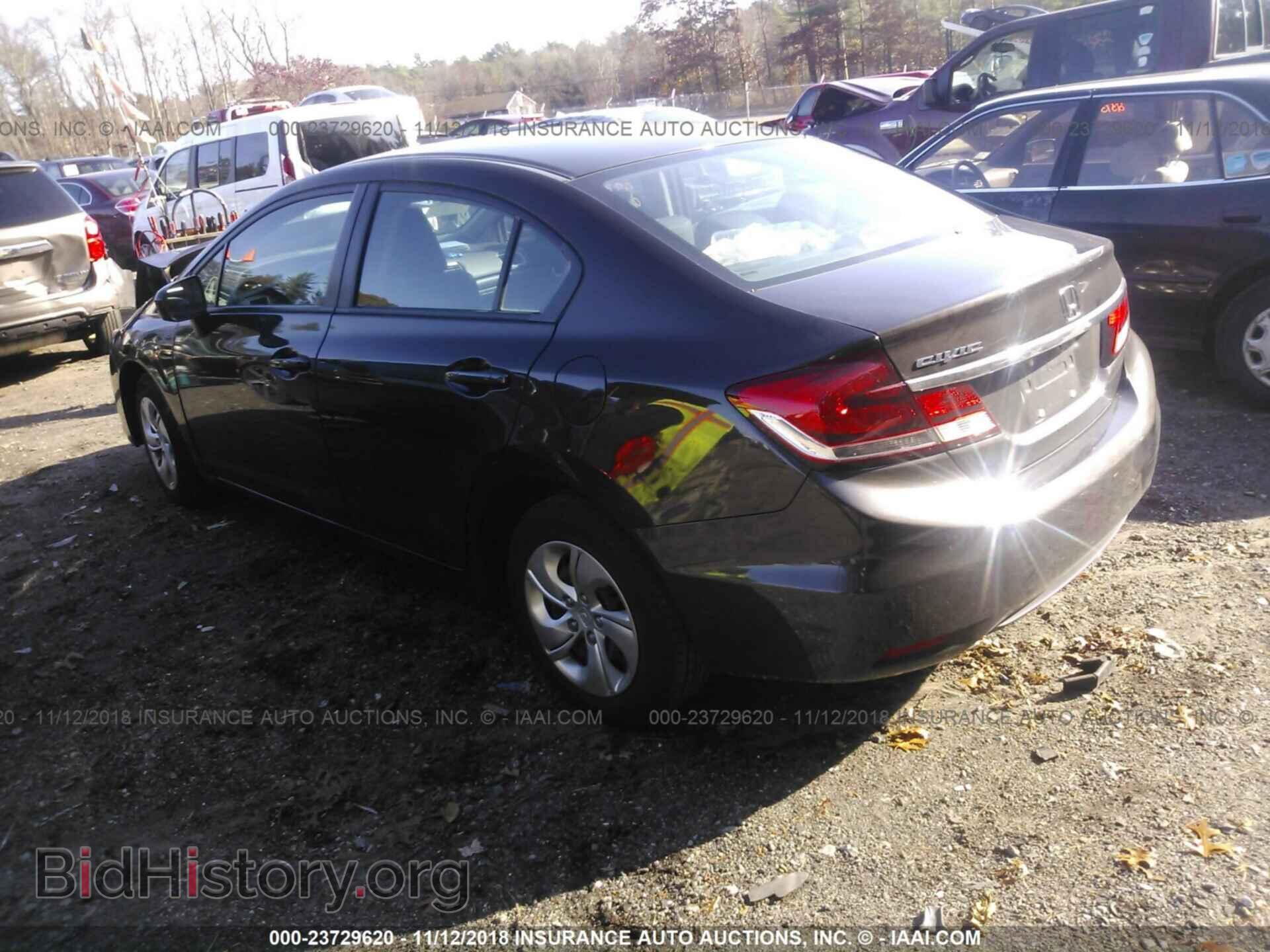 2014 HONDA CIVIC - VIN: 2HGFB2F59EH544911 - Фото 3