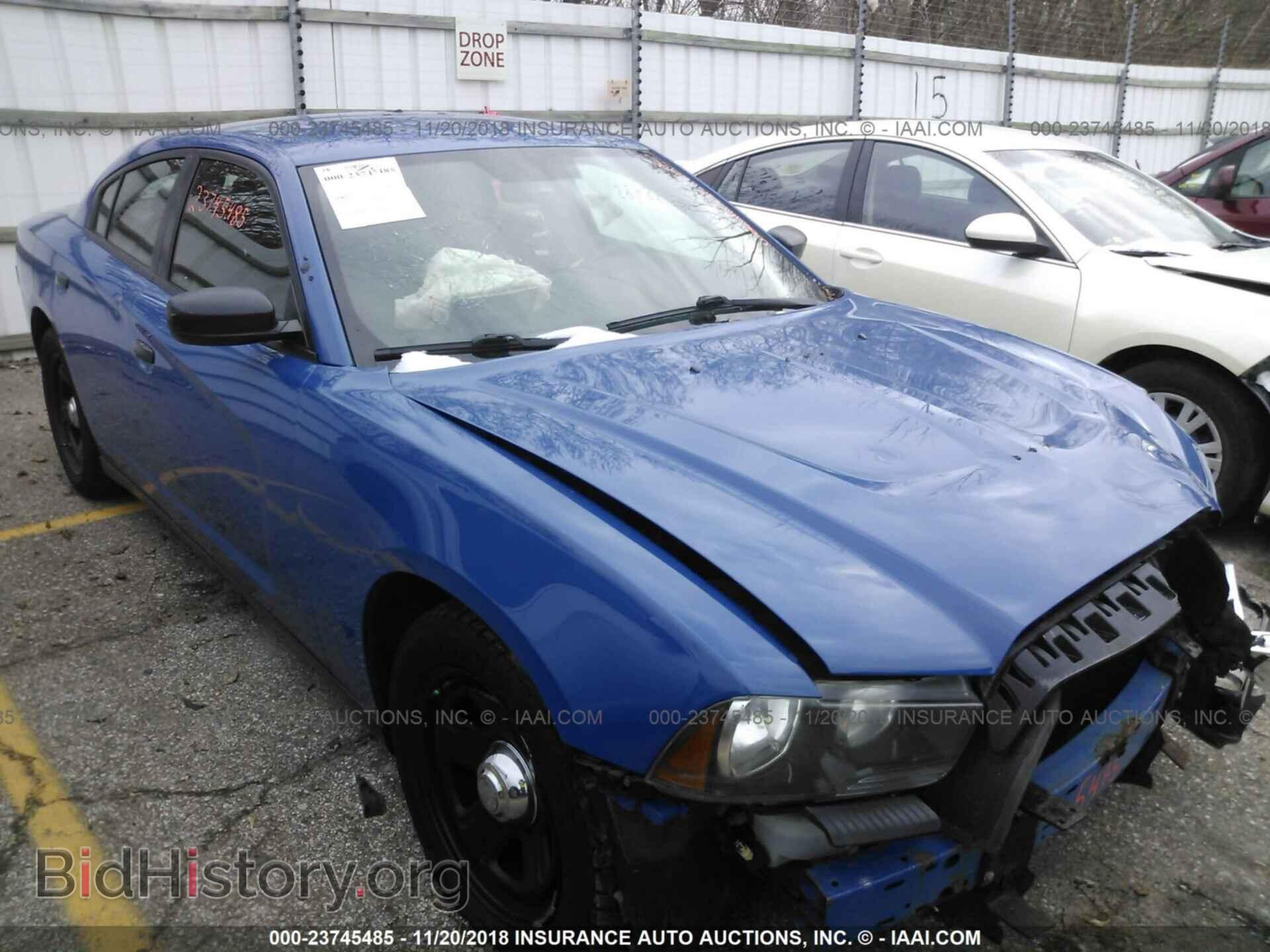 Фотография 2C3CDXAT5CH232343 - DODGE CHARGER 2012
