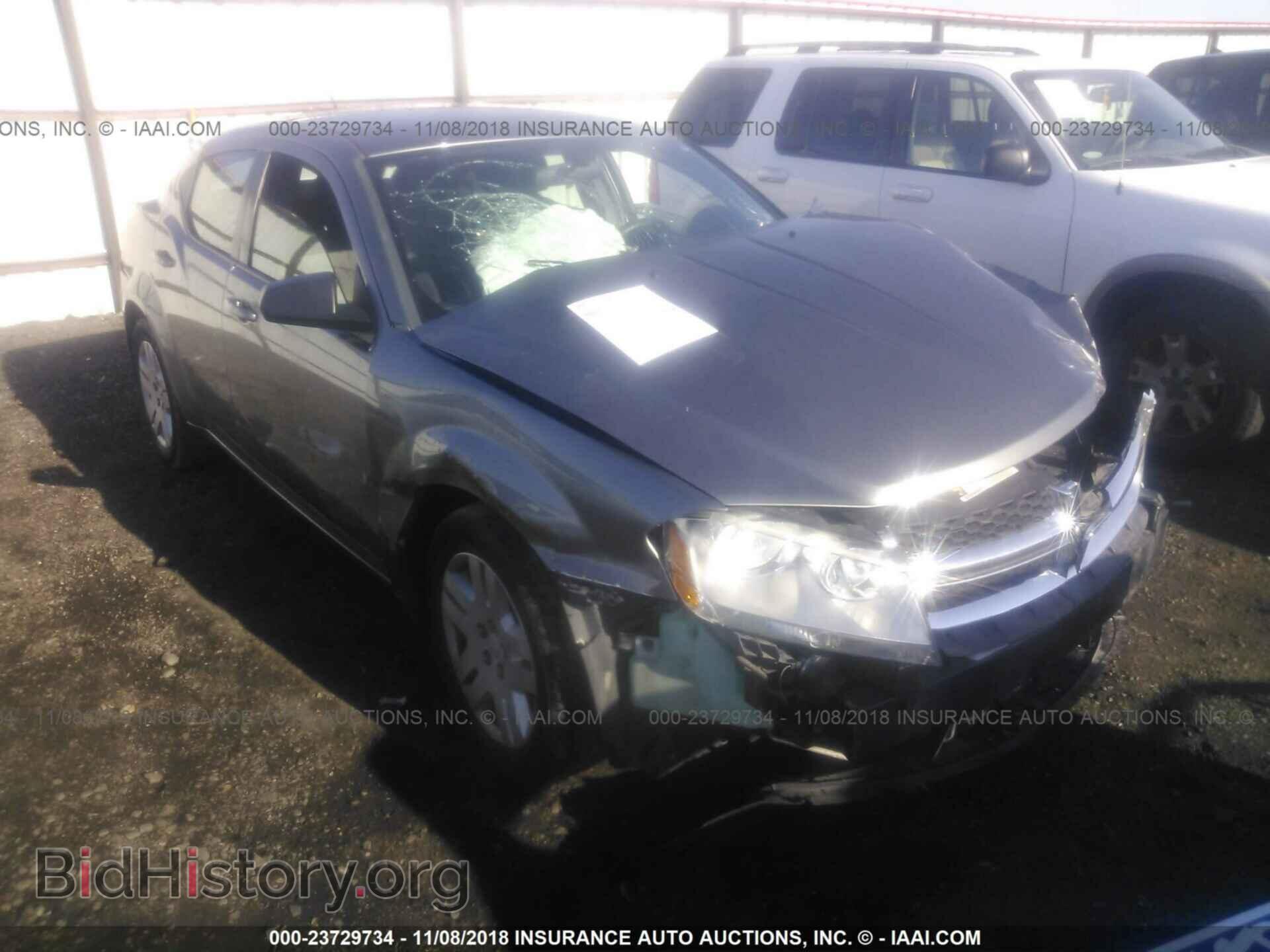 Photo 1C3CDZAB5CN109961 - DODGE AVENGER 2012