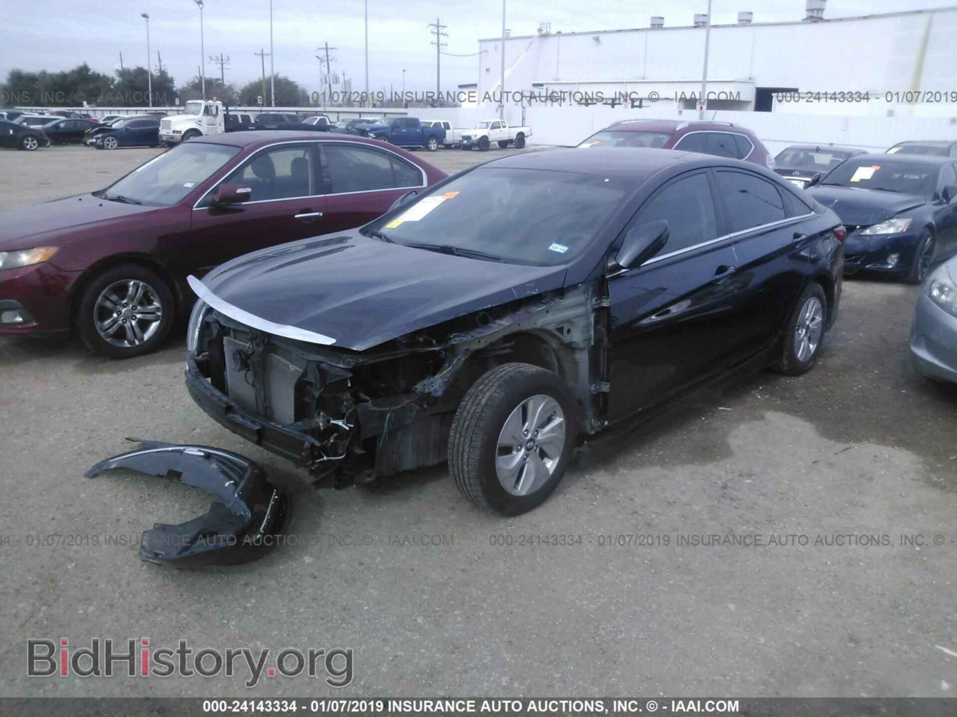 2014 HYUNDAI SONATA - VIN: 5NPEB4AC5EH816681 - Фото 2