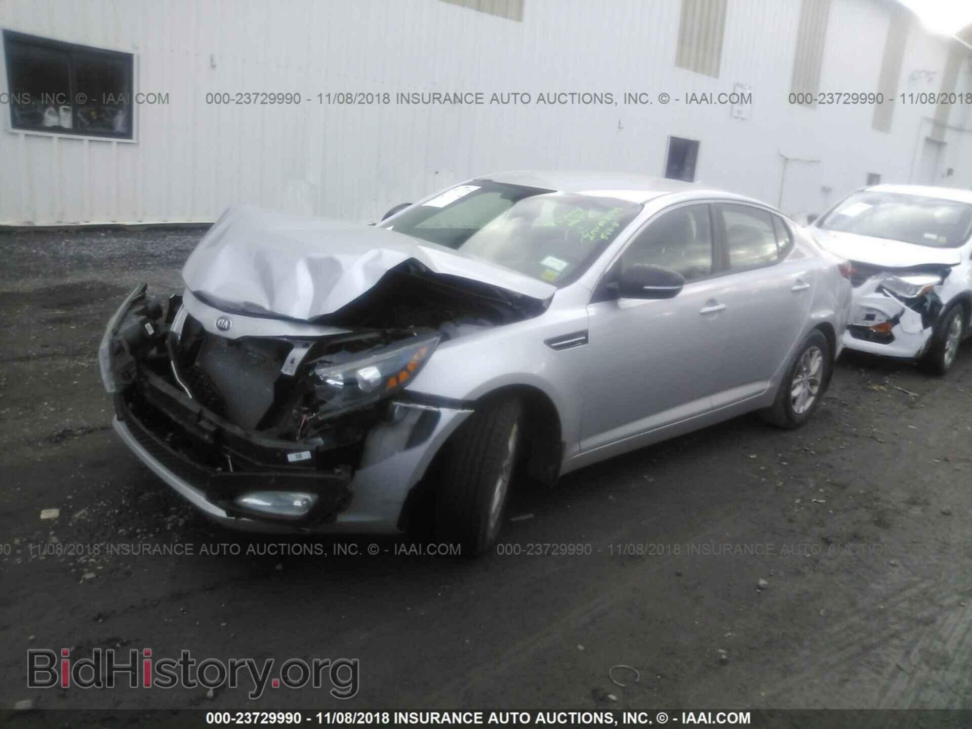 2013 KIA OPTIMA - VIN: 5XXGM4A71DG237106 - Photo 2