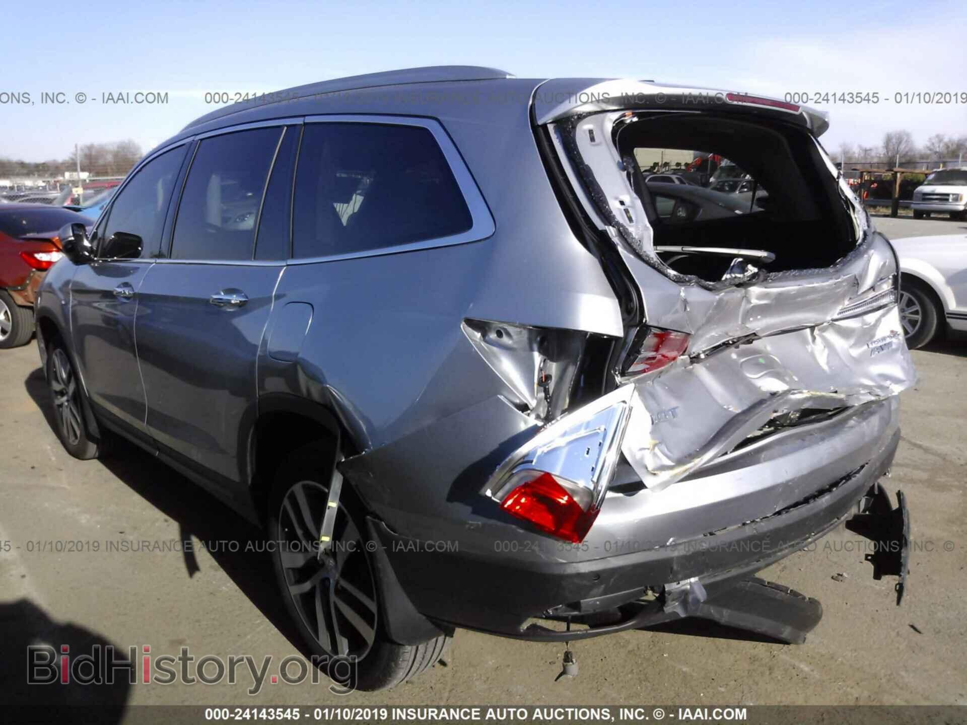 2018 HONDA PILOT - VIN: 5FNYF6H97JB062781 - Фото 3
