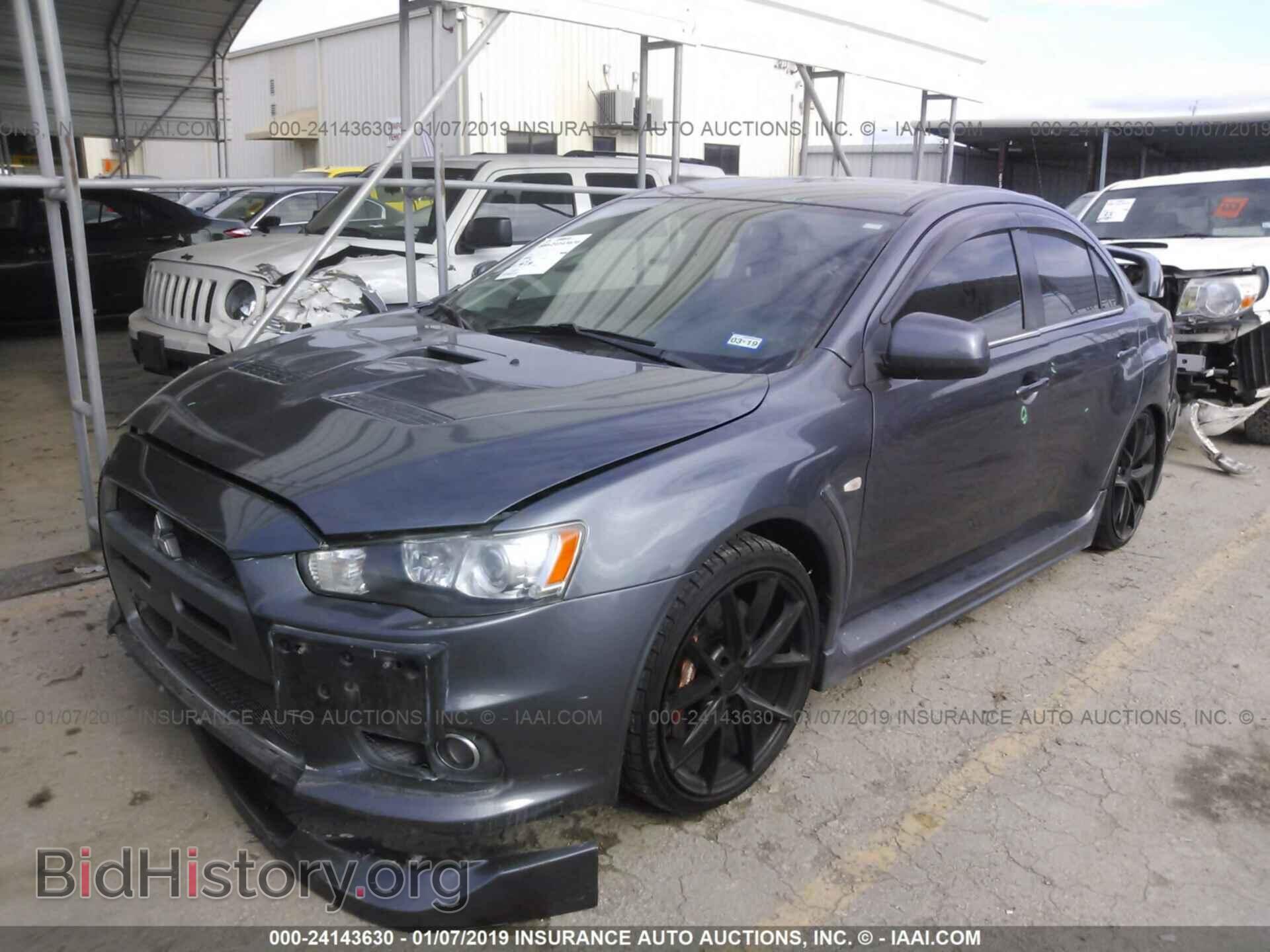 2008 MITSUBISHI LANCER - VIN: JA3AW56V78U051808 - Фото 2
