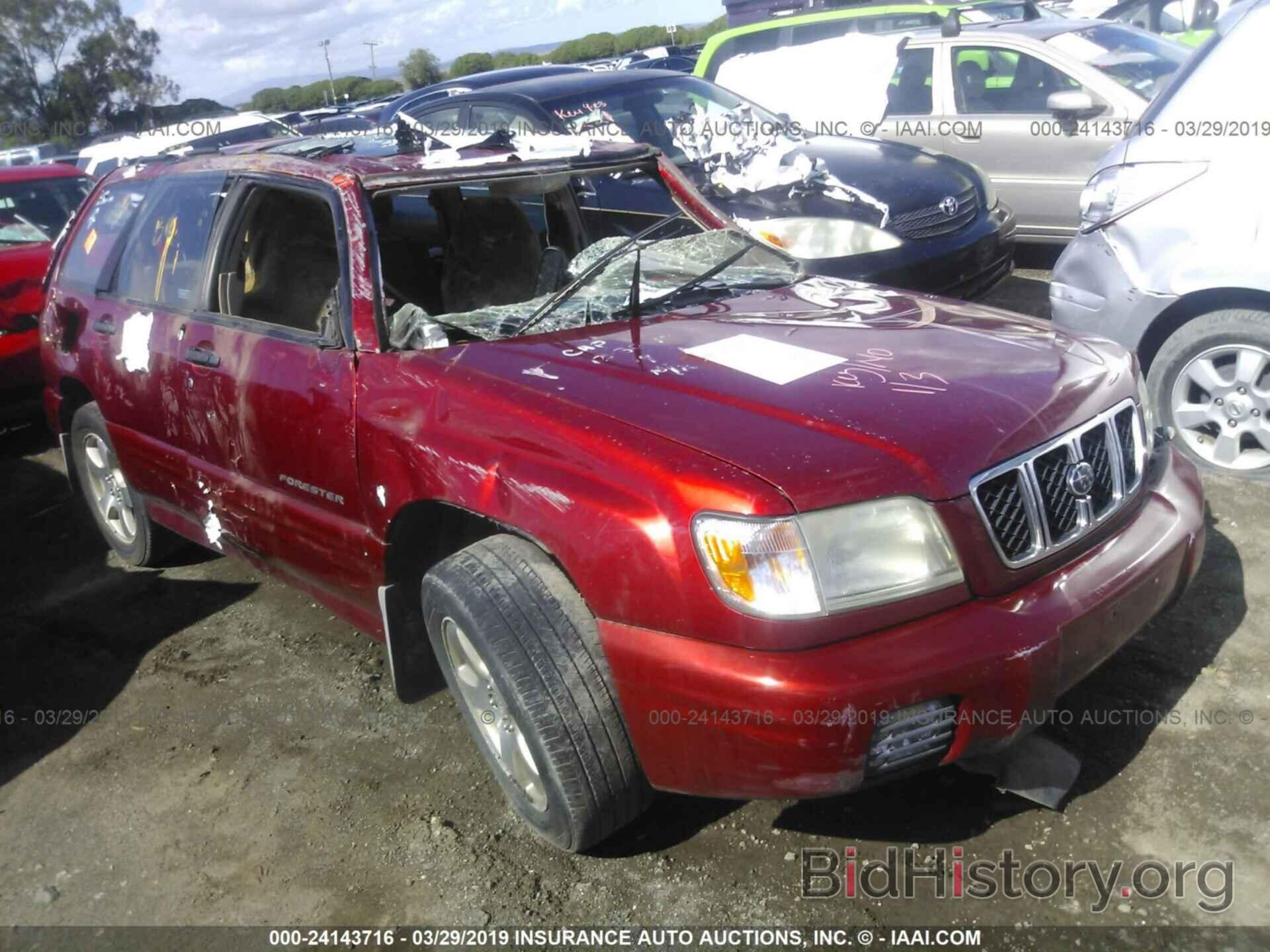 Photo JF1SF65692H746917 - SUBARU FORESTER 2002