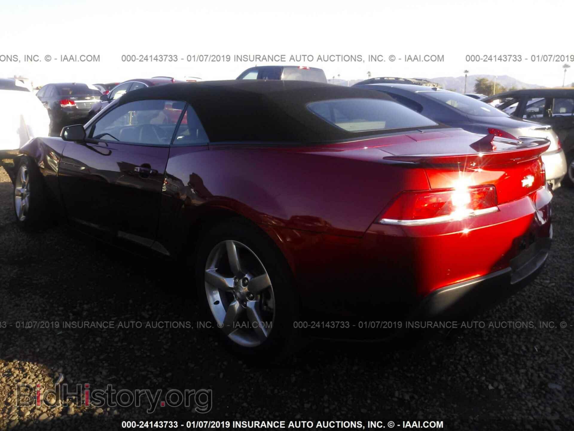 2015 CHEVROLET CAMARO - VIN: 2G1FD3D35F9217927 - Фото 3