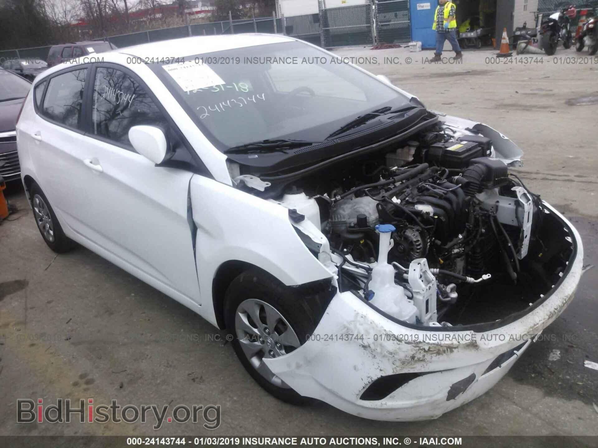 Фотография KMHCT5AE5GU285787 - HYUNDAI ACCENT 2016