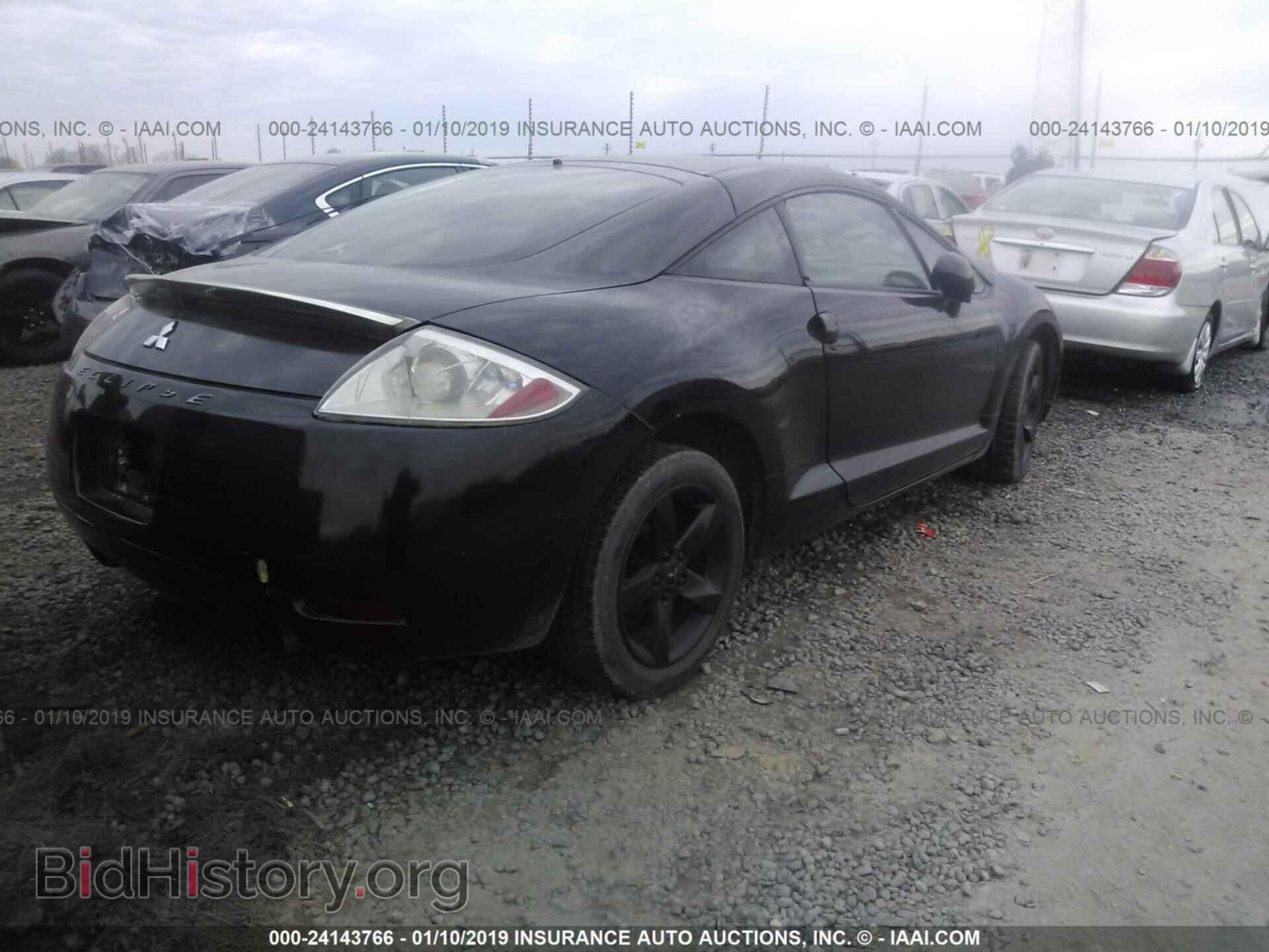 2007 MITSUBISHI ECLIPSE - VIN: 4A3AK24F37E004076 - Photo 4