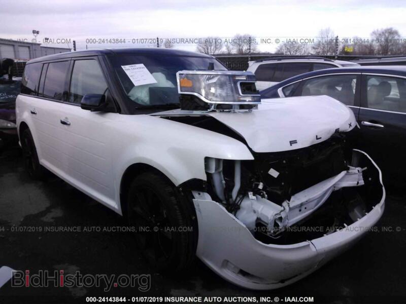 2018 Ford FLEX SEL (VIN 2FMGK5C86JBA17999) — photo 1 of 10, IAAI, damage: front end