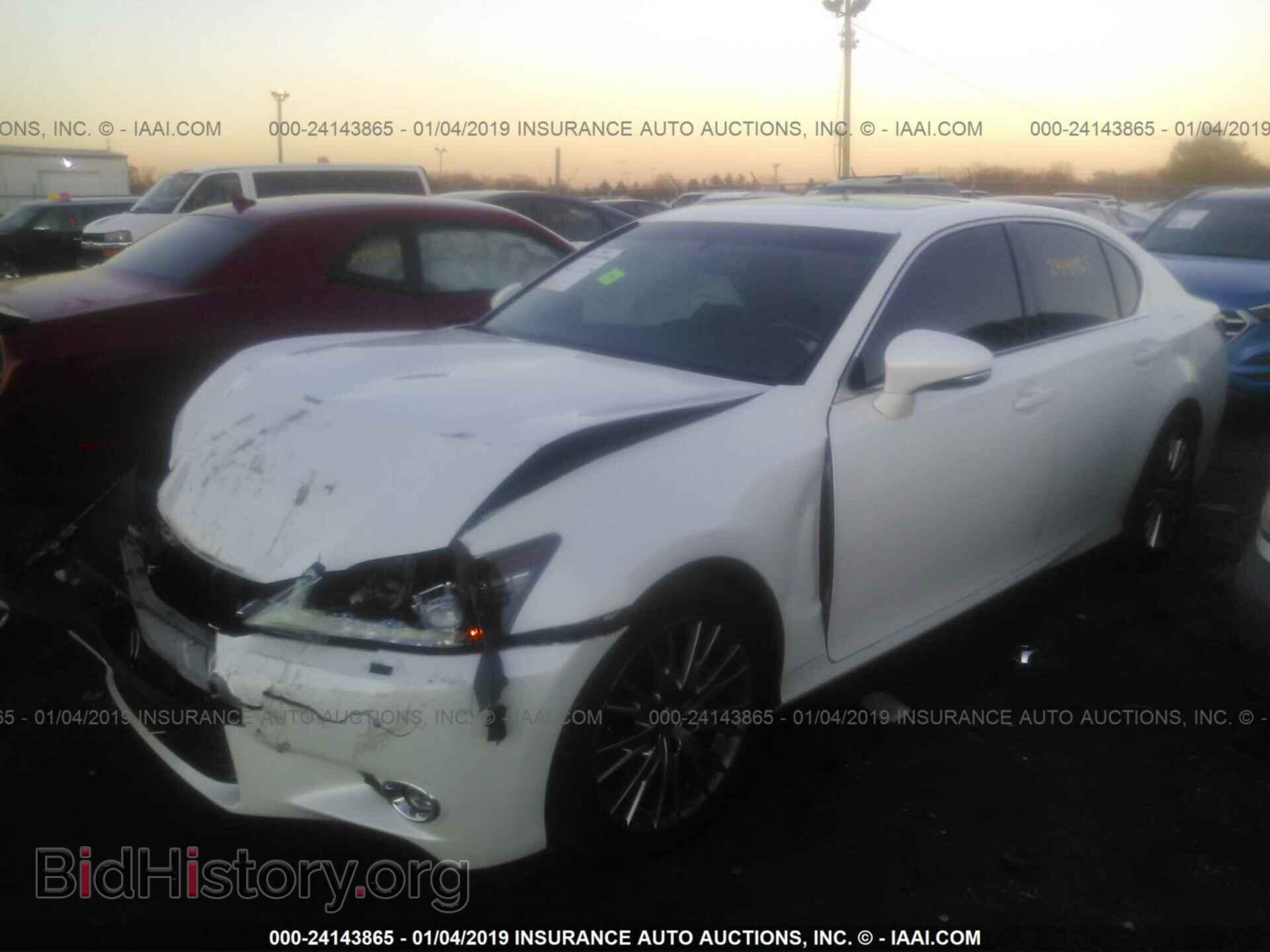 2014 LEXUS GS - VIN: JTHCE1BL6E5024713 - Photo 2