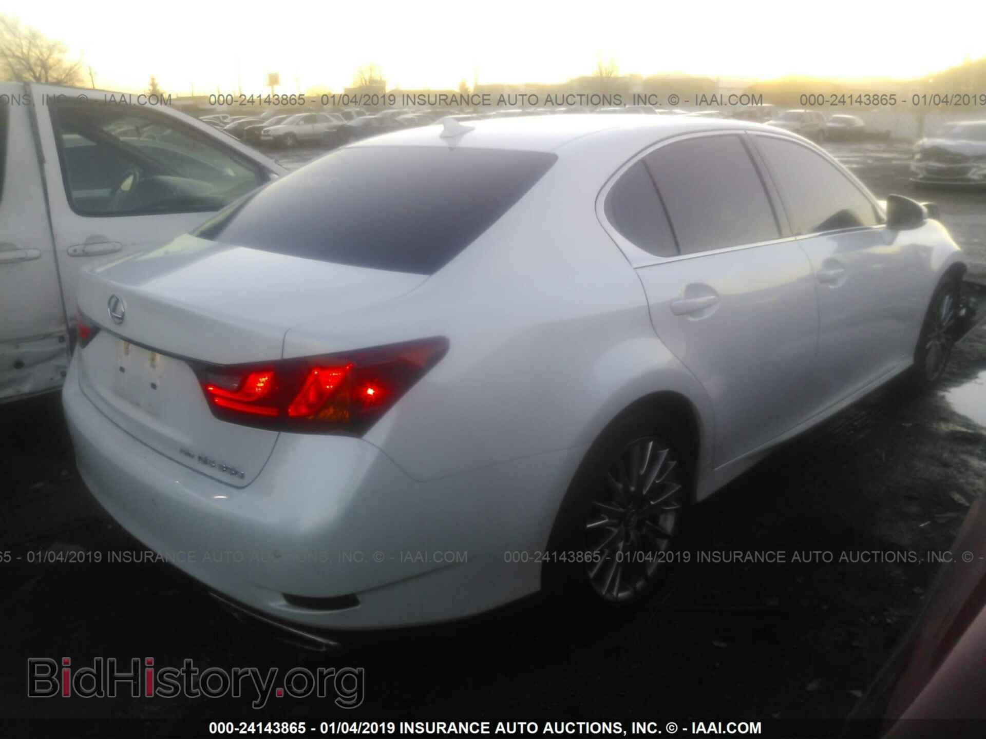 2014 LEXUS GS - VIN: JTHCE1BL6E5024713 - Photo 4