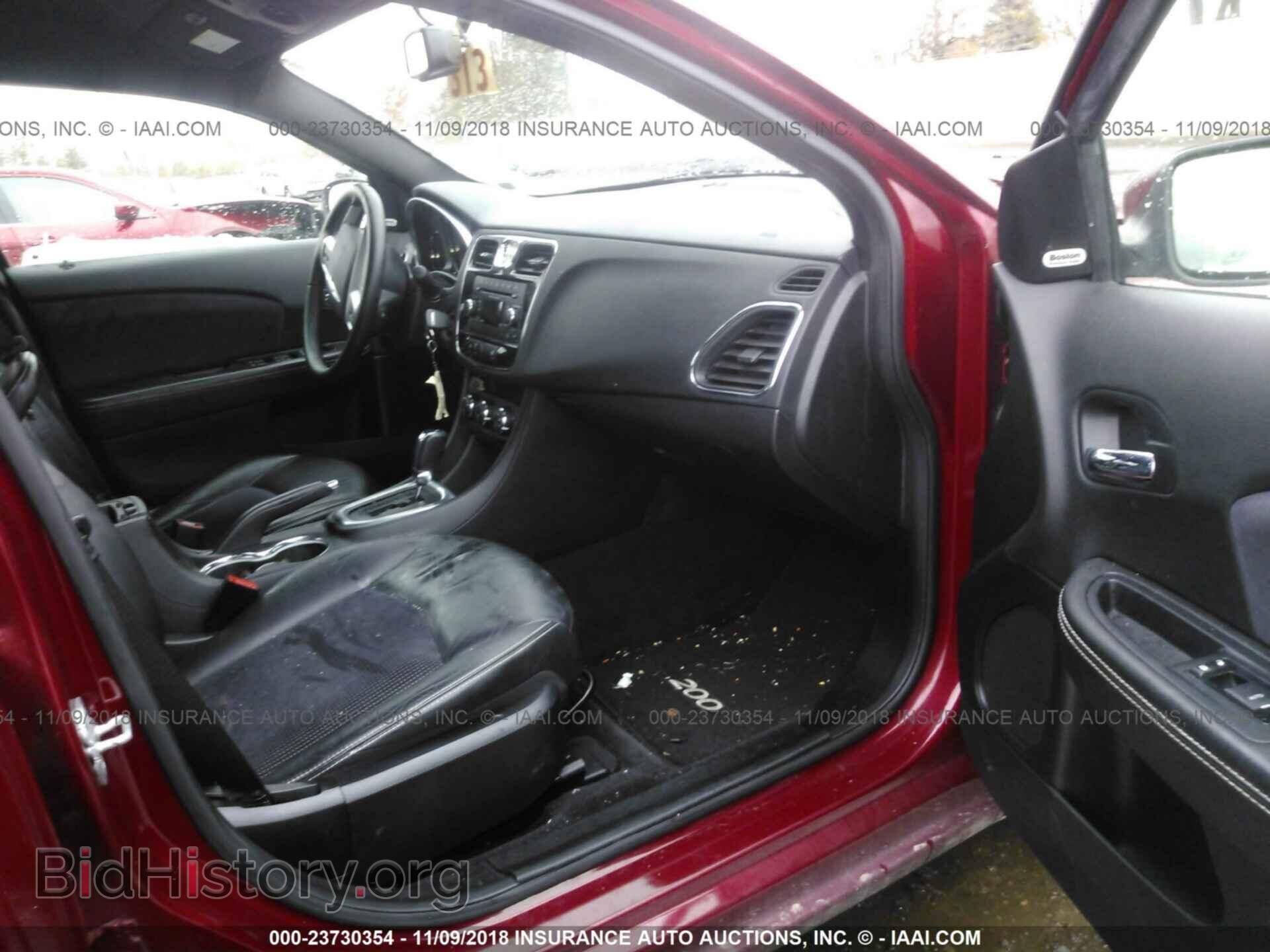 2013 CHRYSLER 200 - VIN: 1C3CCBCG1DN521153 - Фото 5