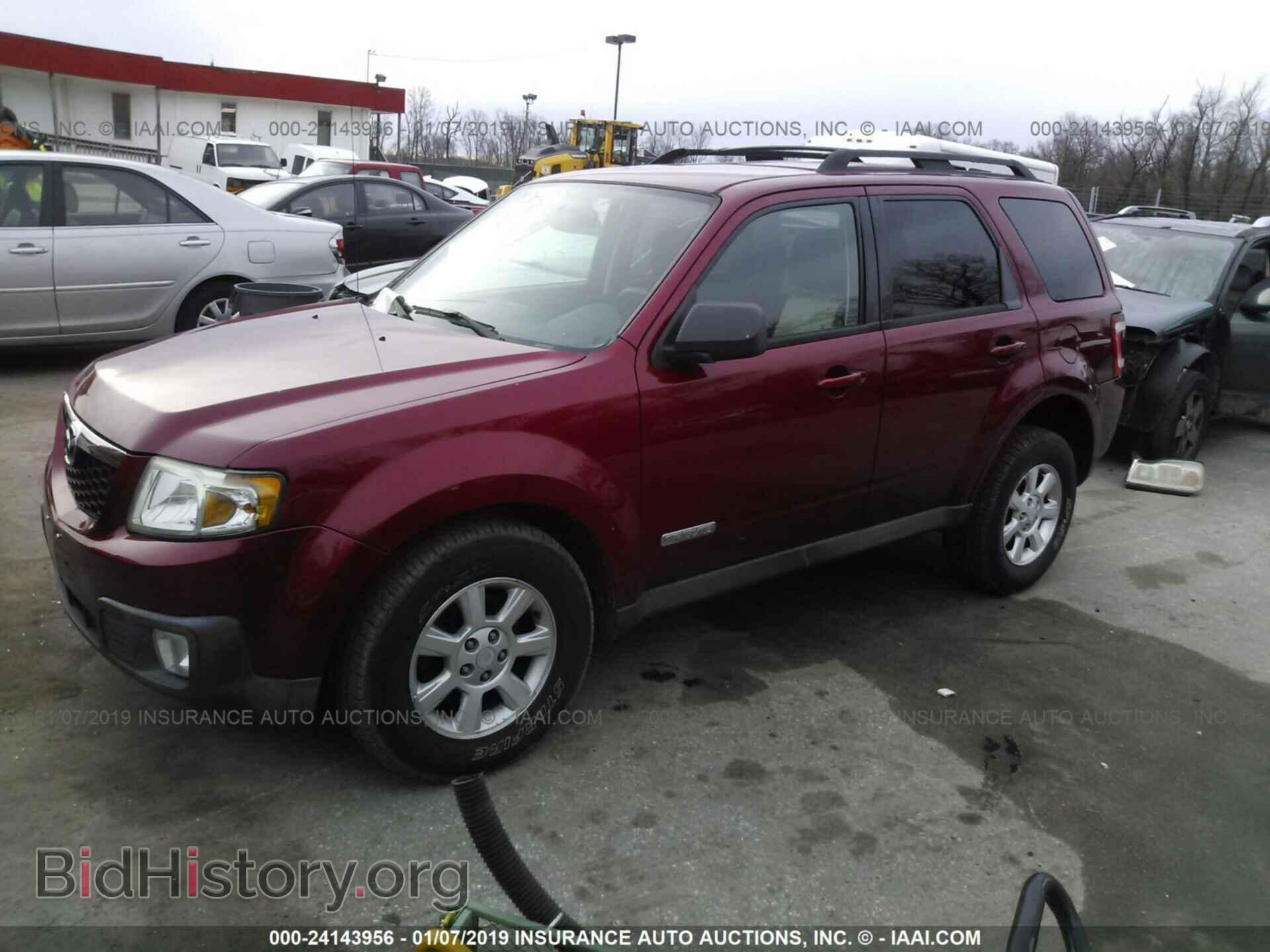 2008 MAZDA TRIBUTE - VIN: 4F2CZ96158KM01924 - Фото 2