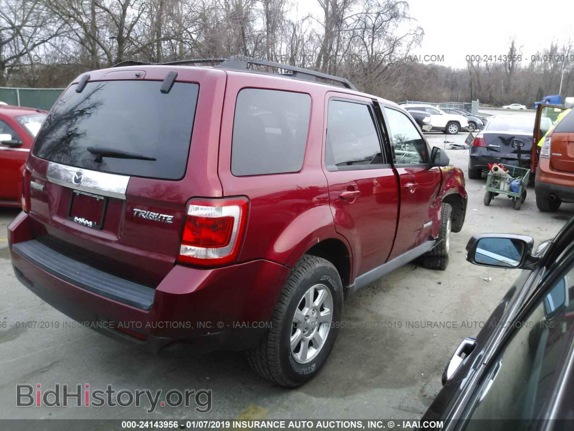 2008 MAZDA TRIBUTE - VIN: 4F2CZ96158KM01924 - Фото 4