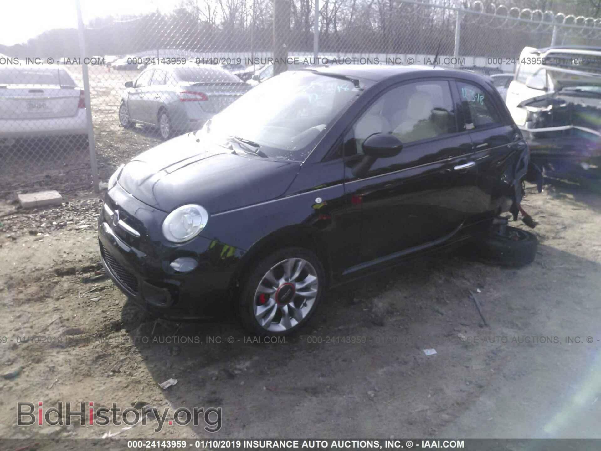 2015 FIAT 500 - VIN: 3C3CFFBR5FT721795 - Photo 2