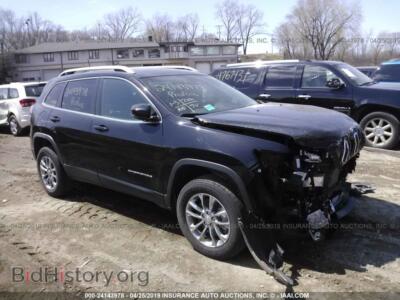 2019 Jeep CHEROKEE LATITUDE PLUS, black — VIN 1C4PJMLN1KD116541, IAAI
