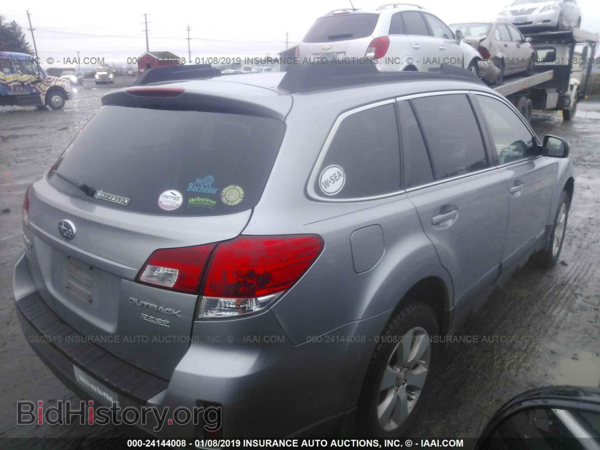 2011 SUBARU OUTBACK - VIN: 4S4BRBCC6B3419399 - Фото 4