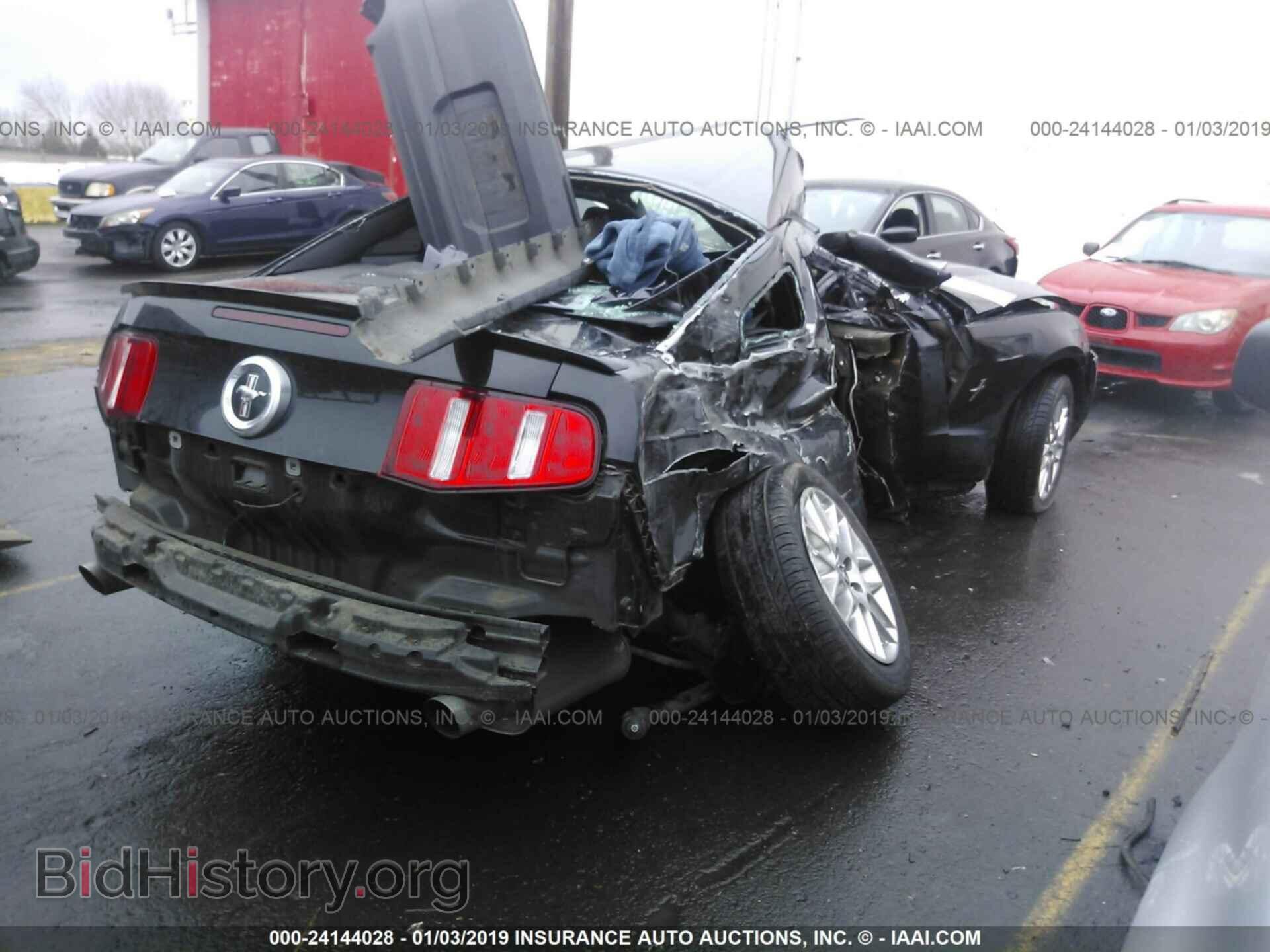 2012 FORD MUSTANG - VIN: 1ZVBP8AM0C5249830 - Фото 4
