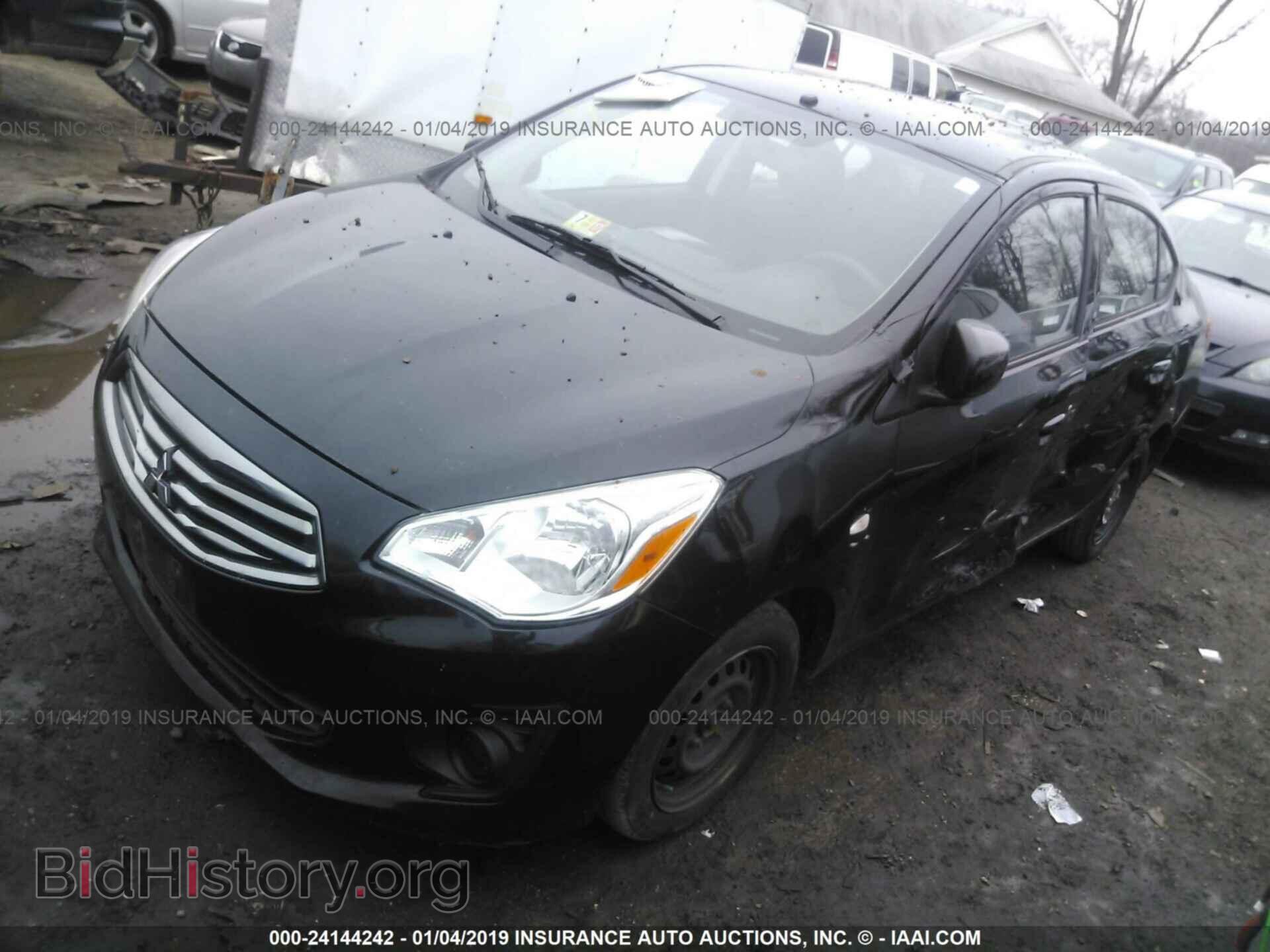 2017 MITSUBISHI MIRAGE - VIN: ML32F3FJ4HH001015 - Фото 2
