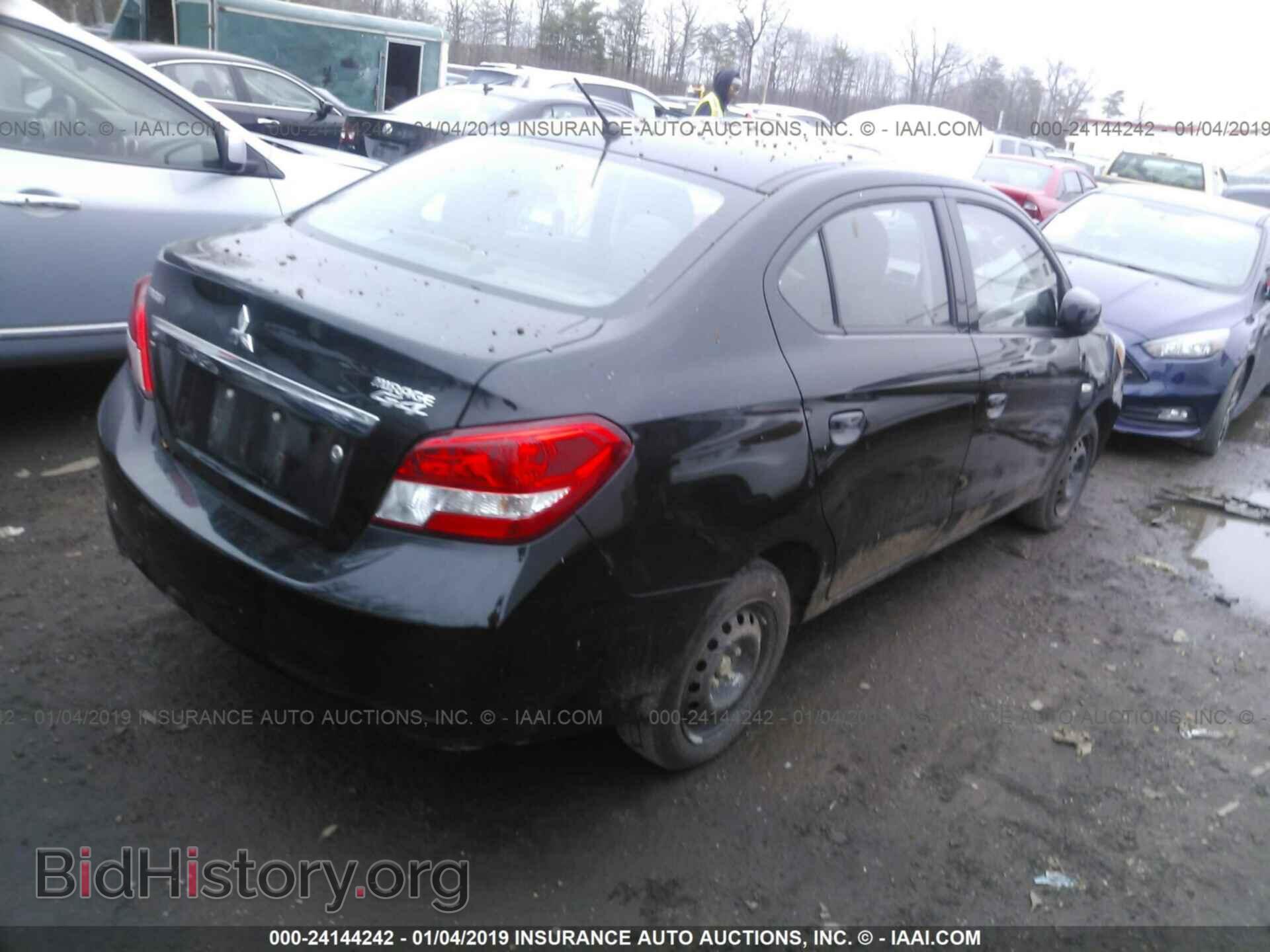 2017 MITSUBISHI MIRAGE - VIN: ML32F3FJ4HH001015 - Фото 4