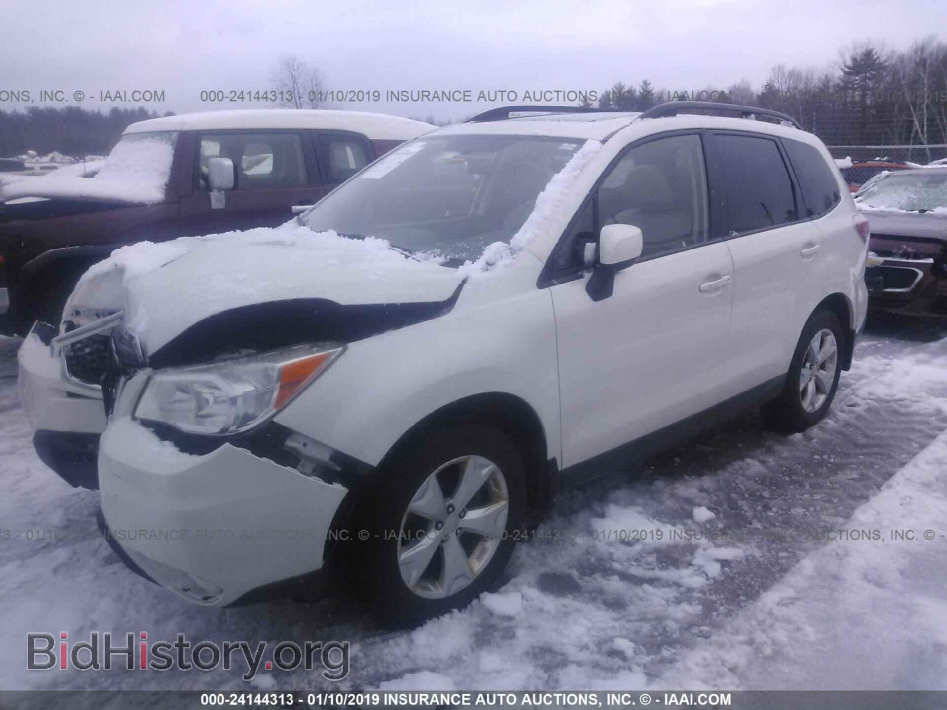 2014 SUBARU FORESTER - VIN: JF2SJAEC8EH430805 - Фото 2