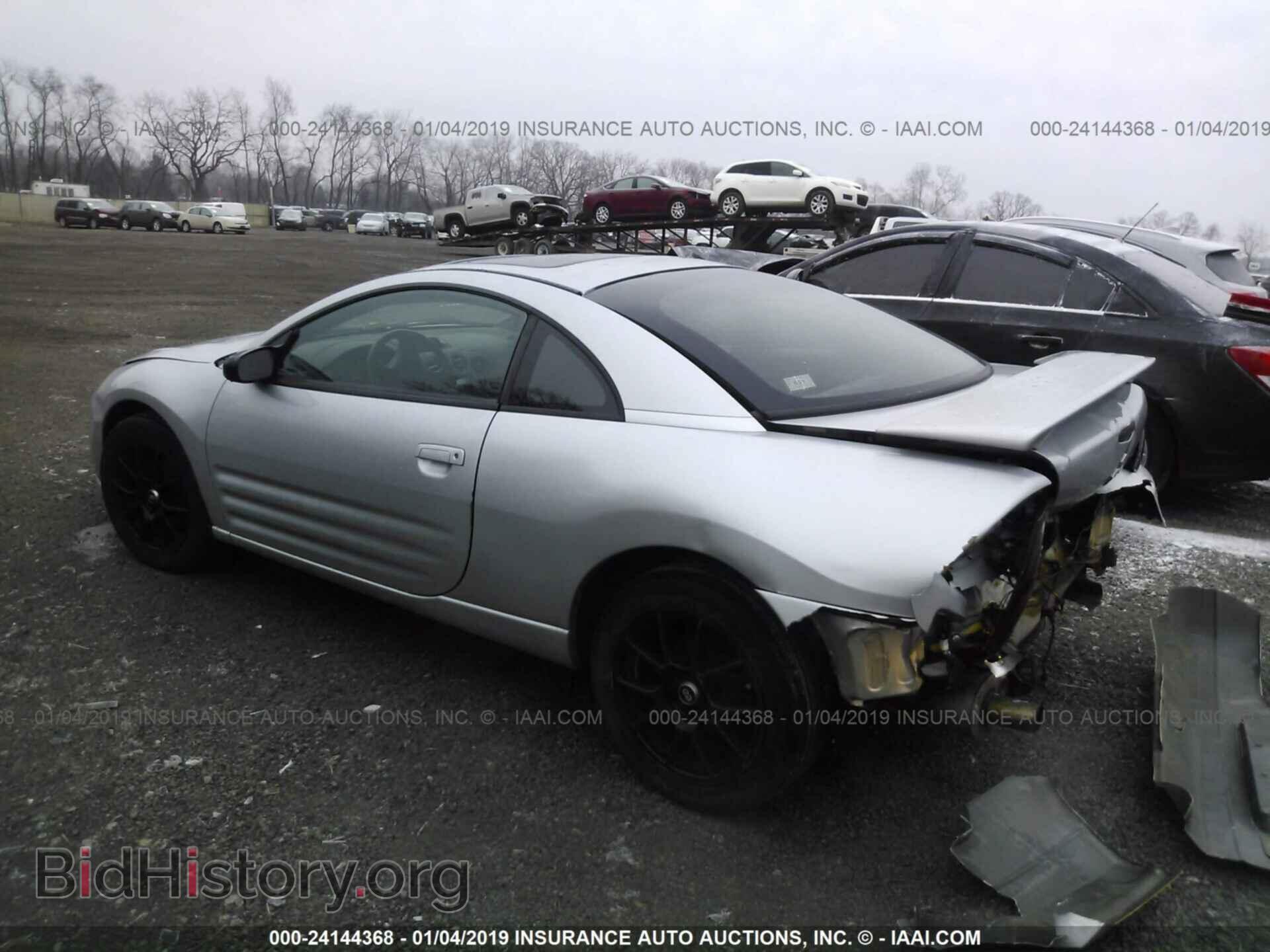 2002 MITSUBISHI ECLIPSE - VIN: 4A3AC44G42E015324 - Фото 3