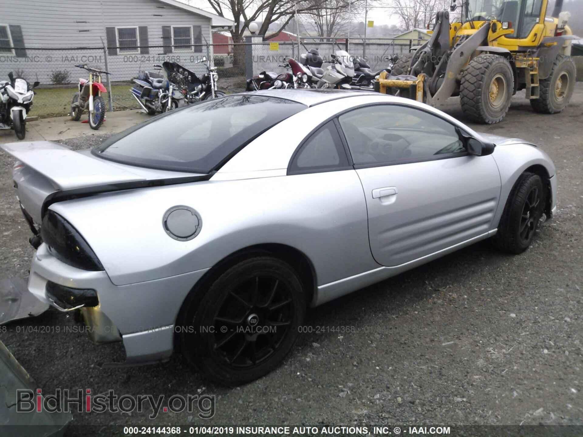 2002 MITSUBISHI ECLIPSE - VIN: 4A3AC44G42E015324 - Фото 4