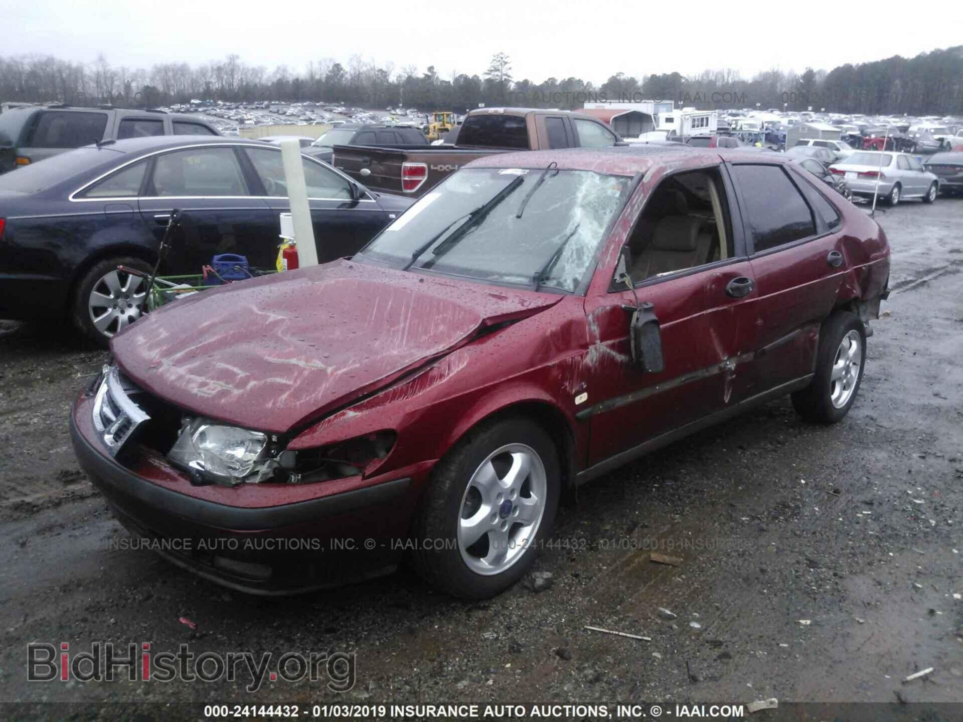1999 SAAB 9-3 - VIN: YS3DF55P1X2061402 - Фото 2