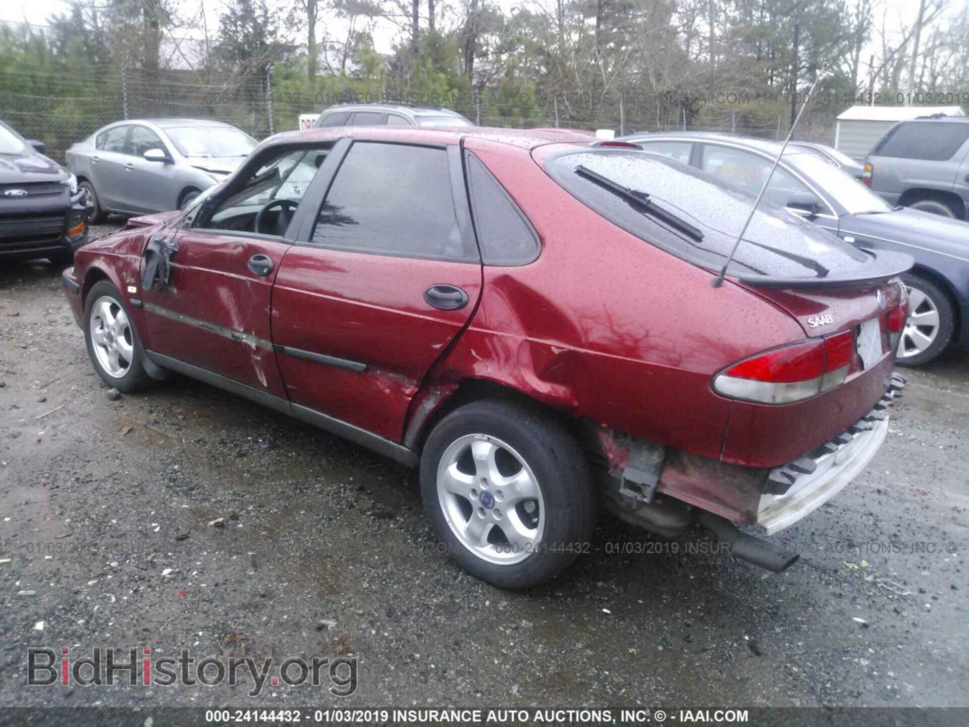 1999 SAAB 9-3 - VIN: YS3DF55P1X2061402 - Фото 3