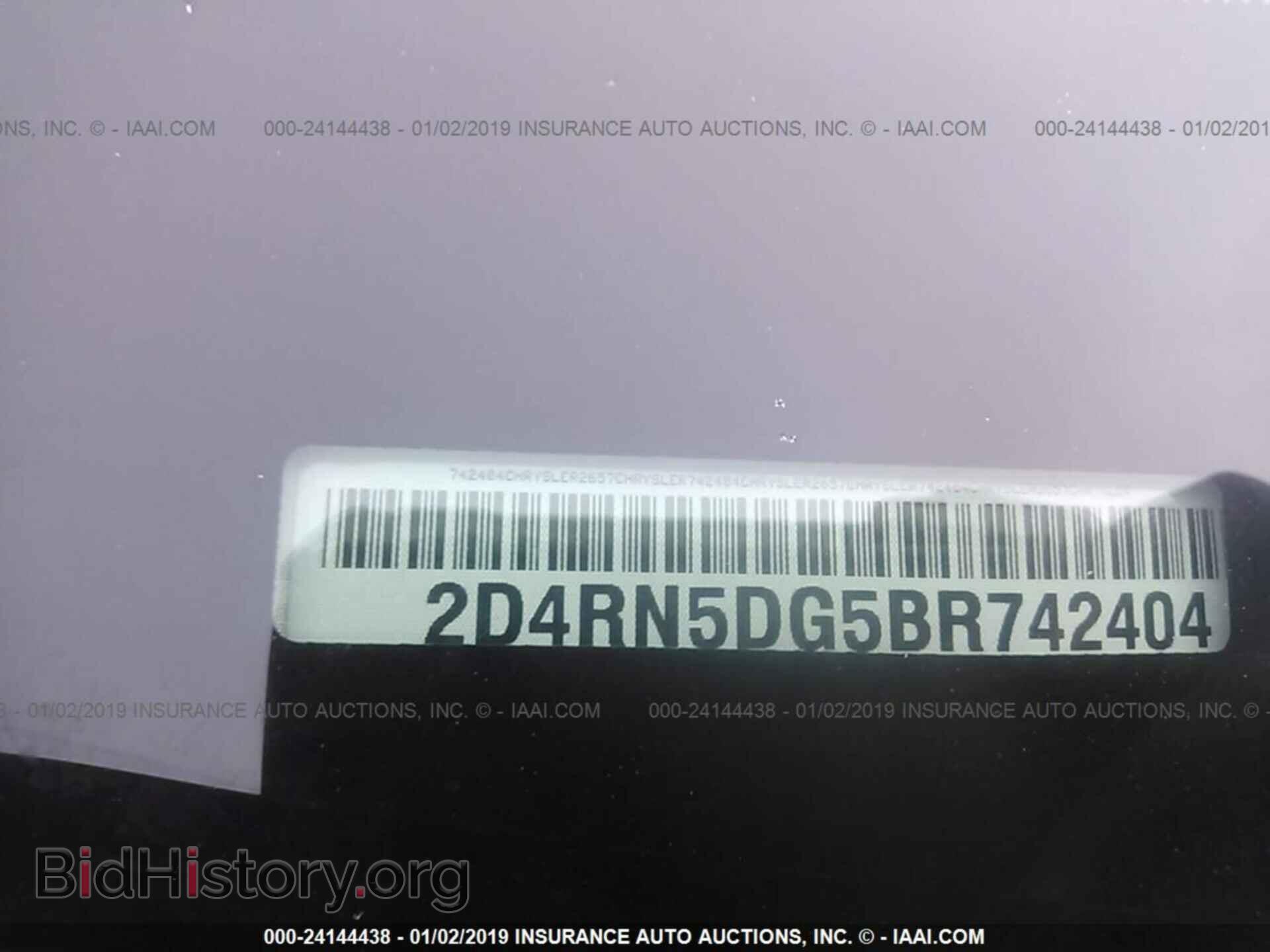 2011 DODGE GRAND CARAVAN - VIN: 2D4RN5DG5BR742404 - Фото 9