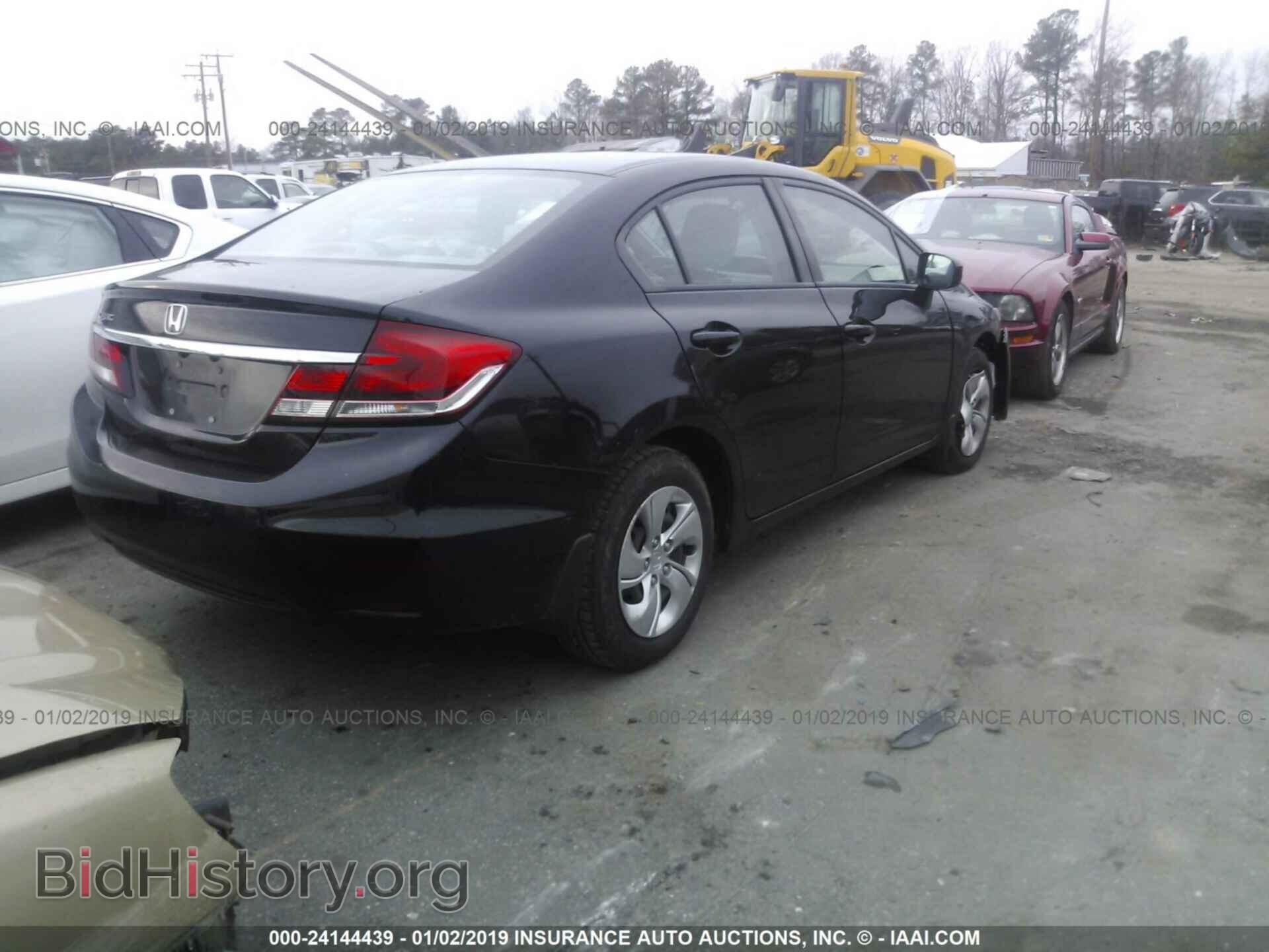 2014 HONDA CIVIC - VIN: 19XFB2F56EE252370 - Фото 4