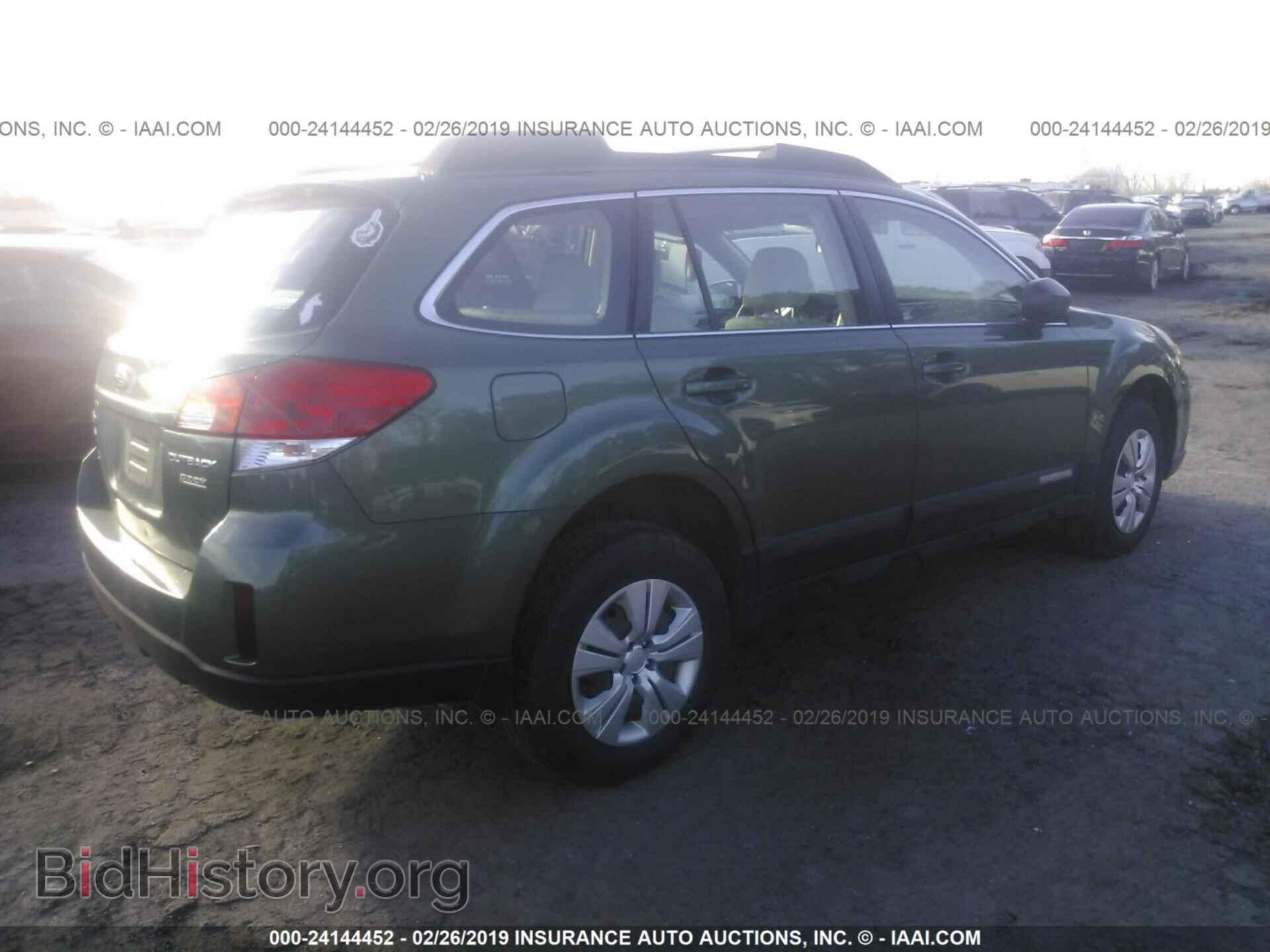2011 SUBARU OUTBACK - VIN: 4S4BRBACXB3399175 - Фото 4