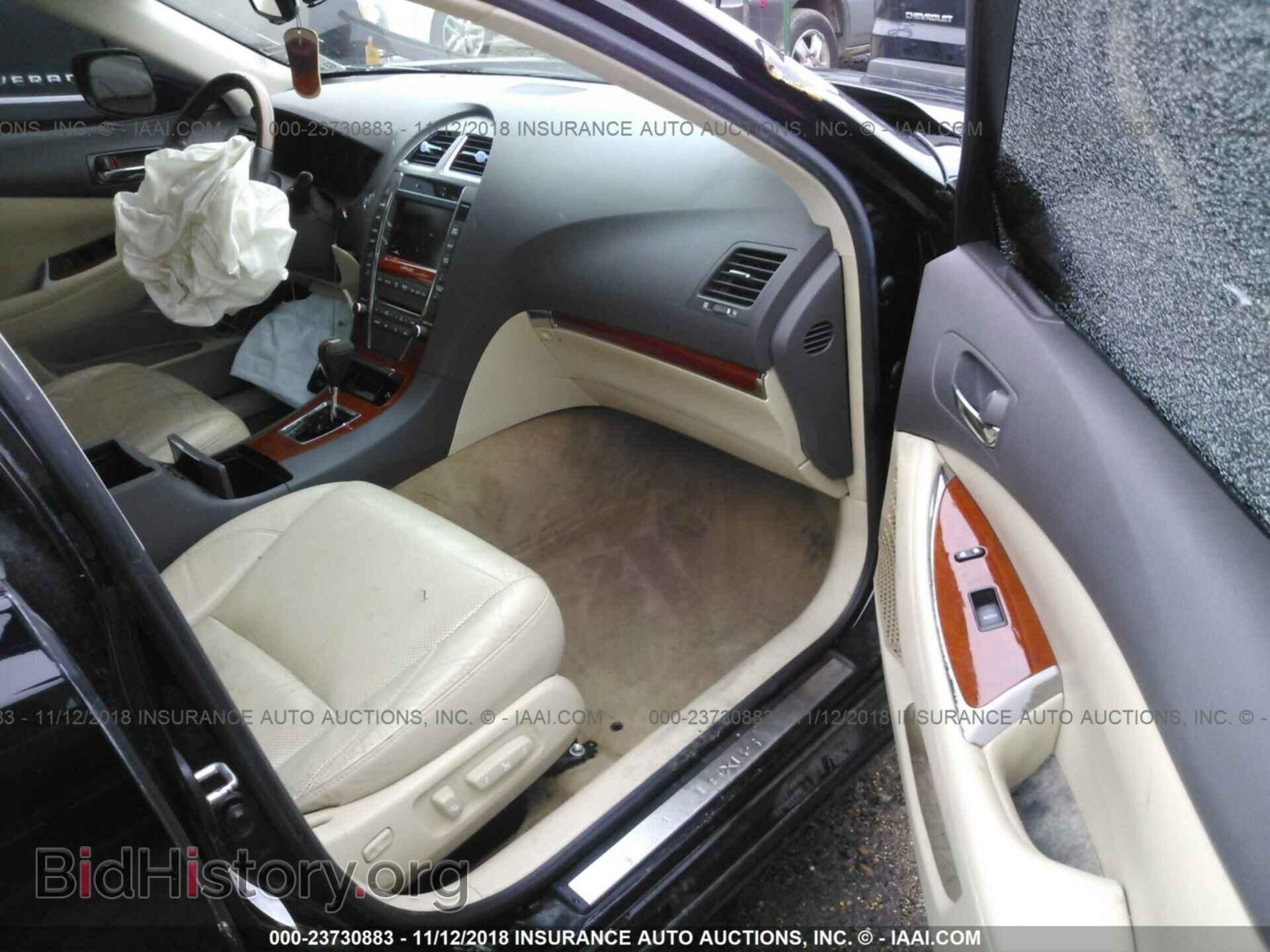 2010 LEXUS ES - VIN: JTHBK1EG2A2352693 - Фото 5