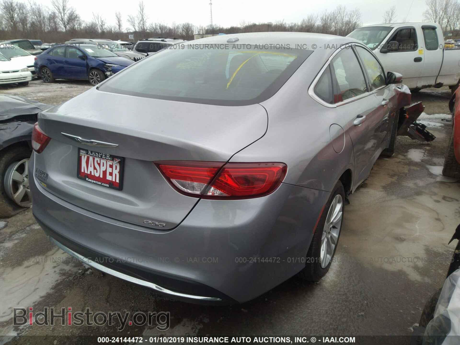 2015 CHRYSLER 200 - VIN: 1C3CCCAB9FN696167 - Фото 4