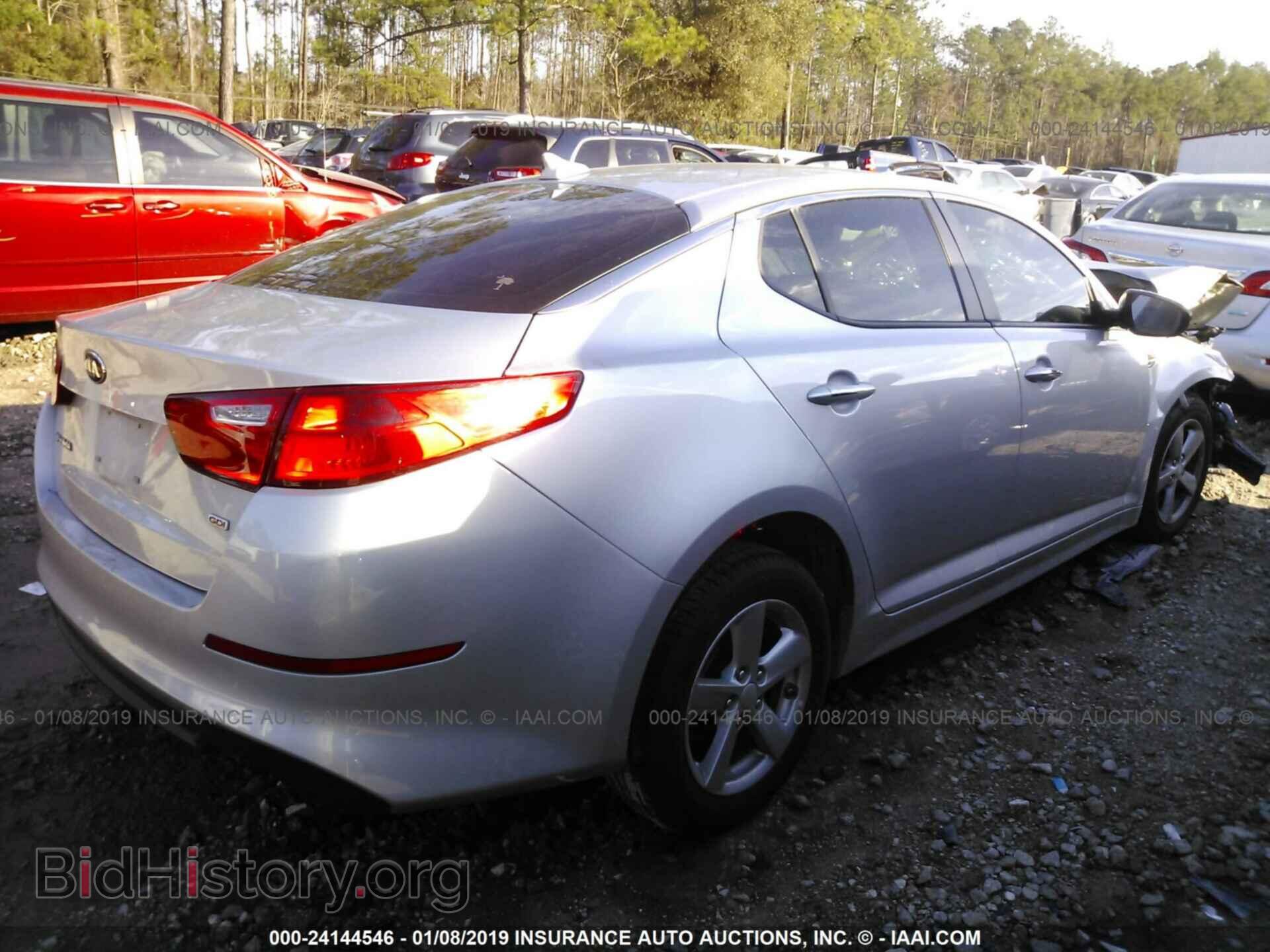 2014 KIA OPTIMA - VIN: 5XXGM4A70EG262872 - Фото 4