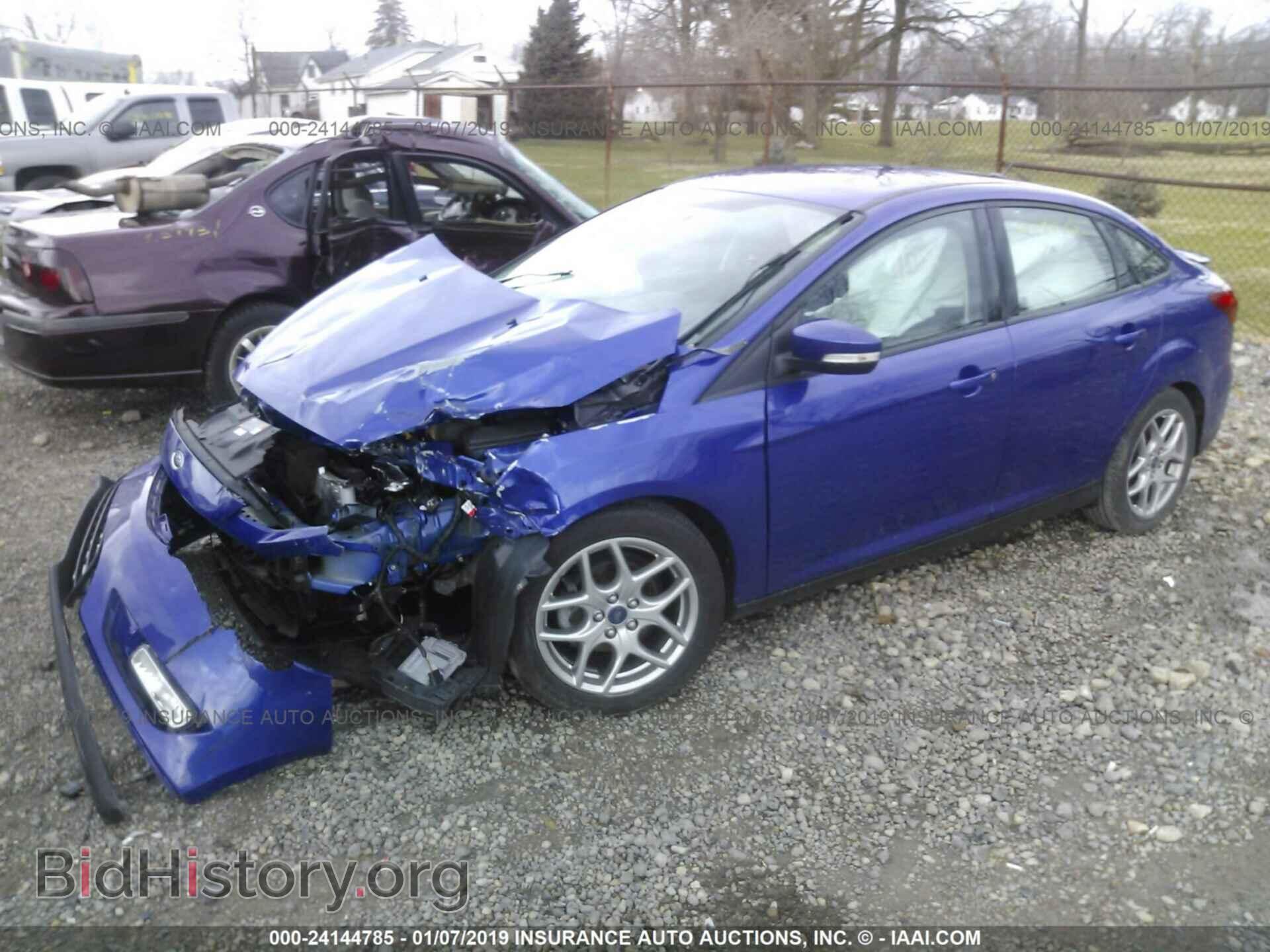 2015 FORD FOCUS - VIN: 1FADP3F27FL355705 - Фото 2