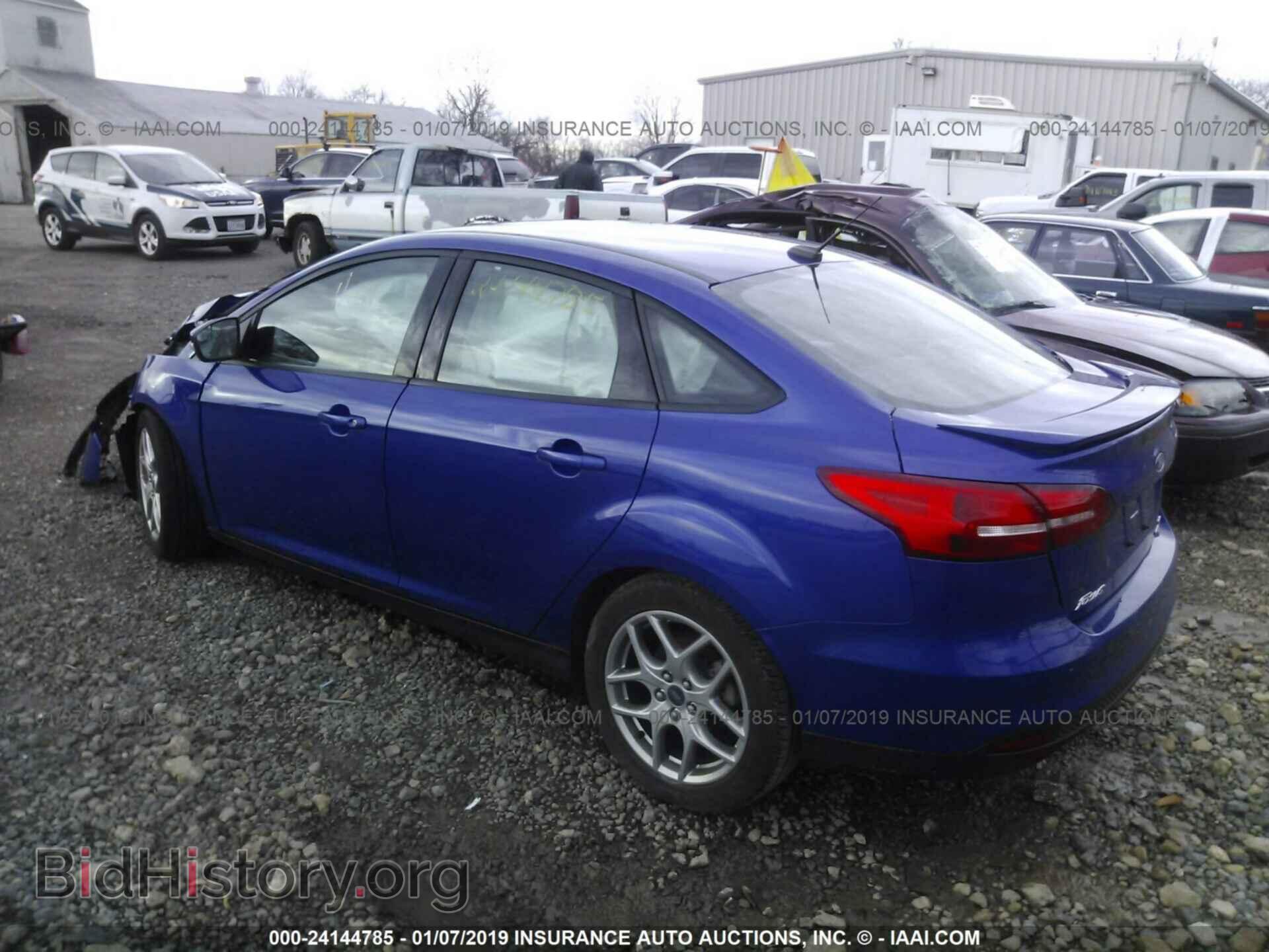 2015 FORD FOCUS - VIN: 1FADP3F27FL355705 - Фото 3