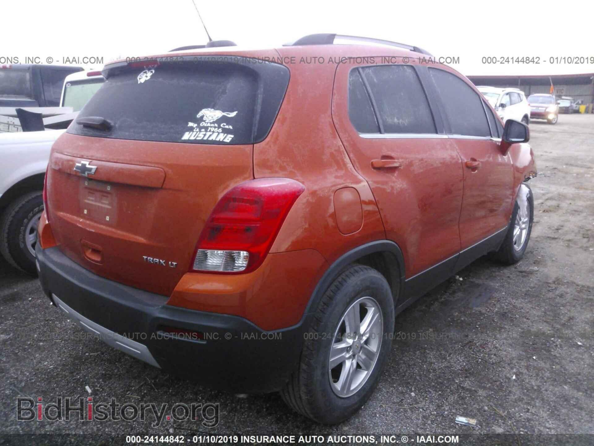 2015 CHEVROLET TRAX - VIN: KL7CJLSB1FB078002 - Фото 4
