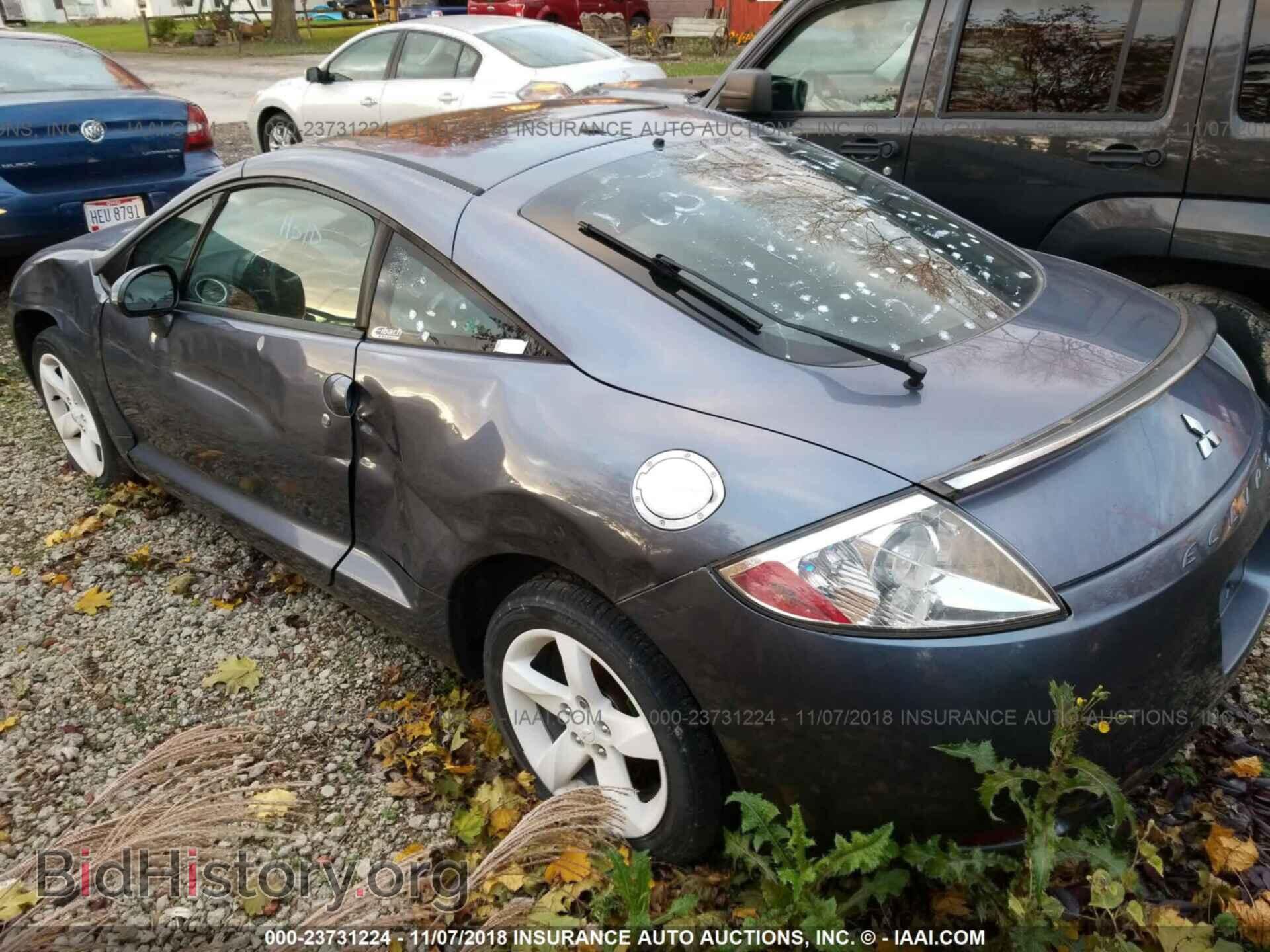 2007 MITSUBISHI ECLIPSE - VIN: 4A3AK24F37E026921 - Photo 3