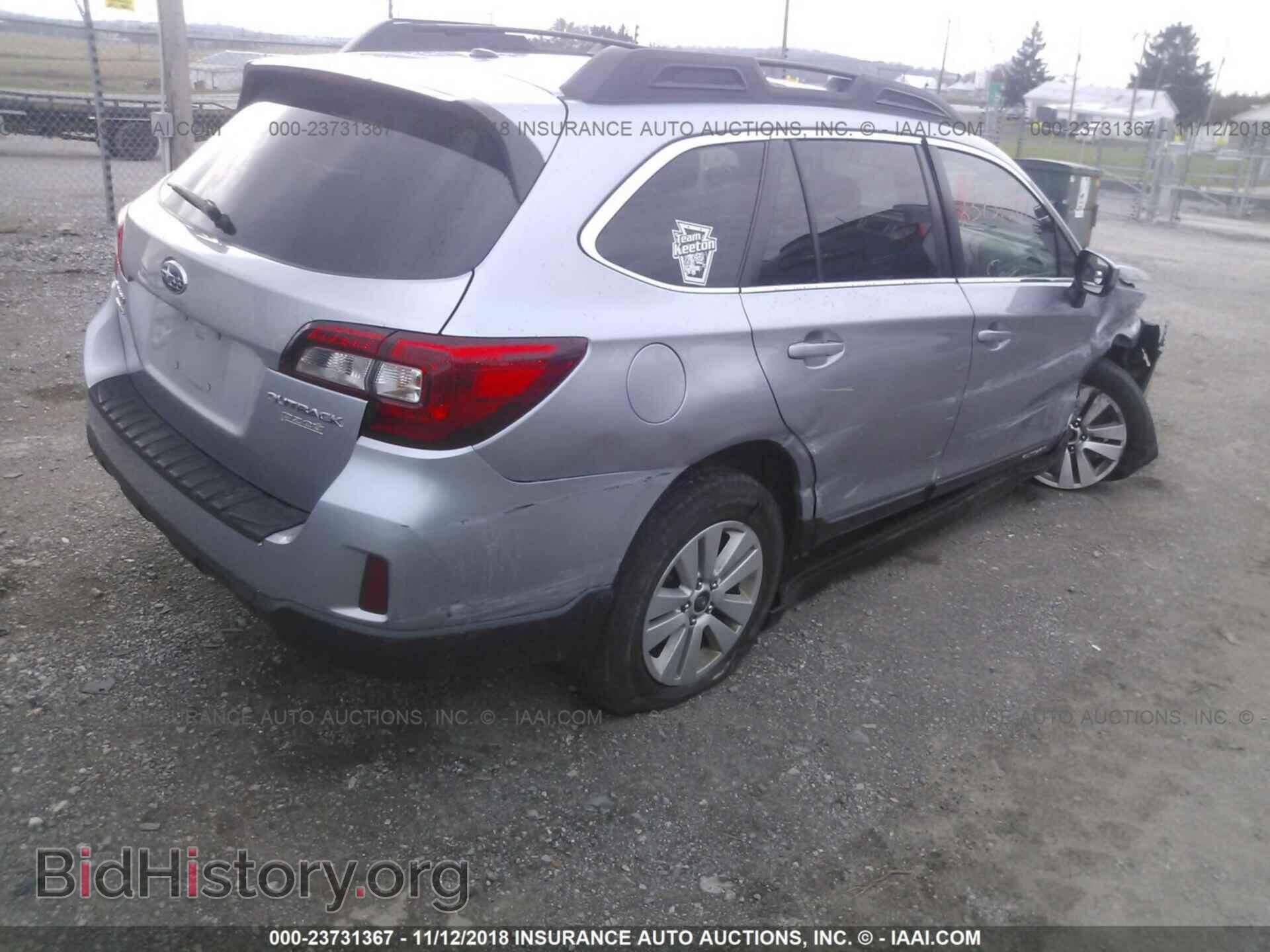 2015 SUBARU OUTBACK - VIN: 4S4BSACC6F3216730 - Photo 4