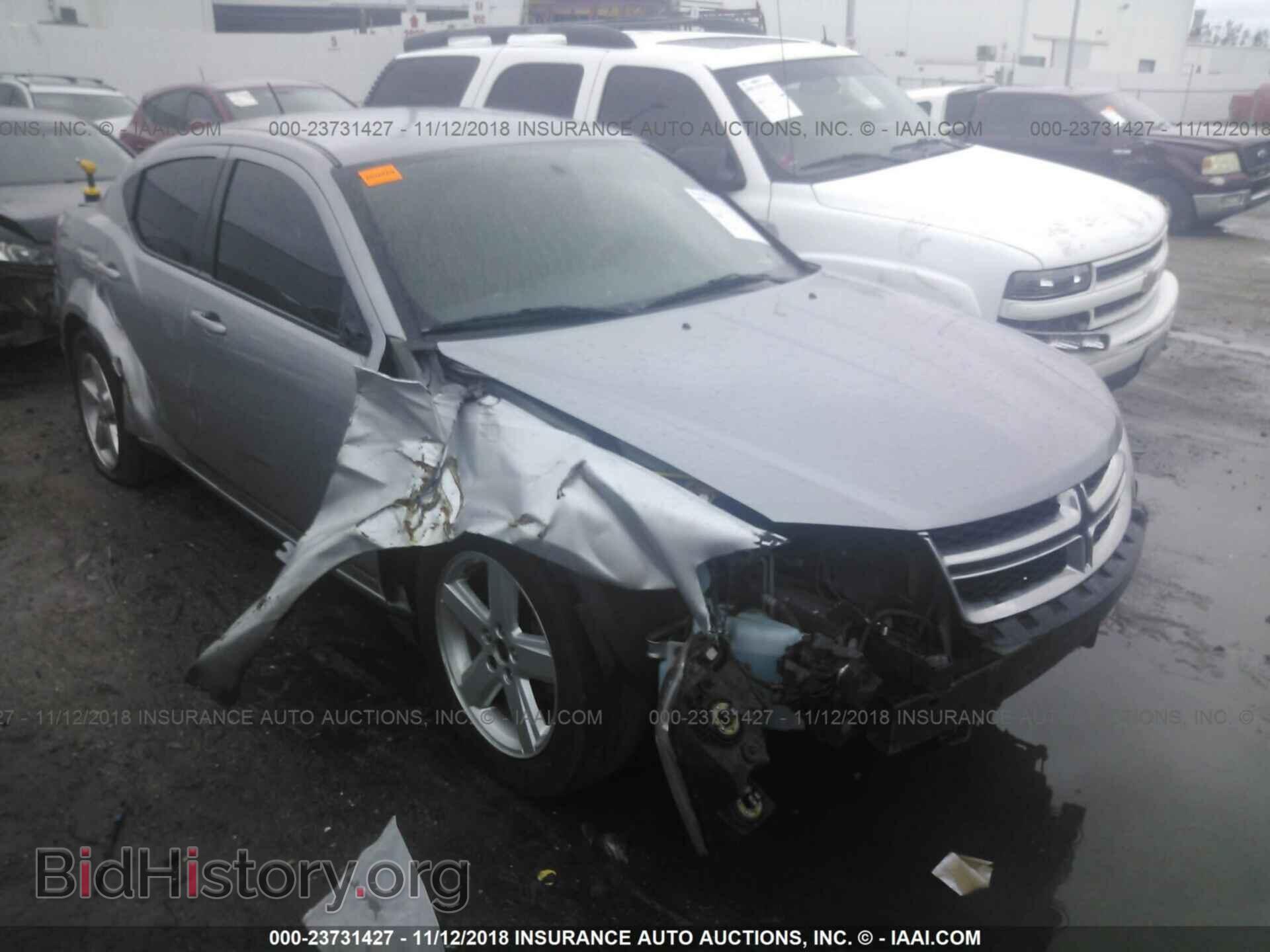 Фотография 1C3CDZAB2DN697643 - DODGE AVENGER 2013
