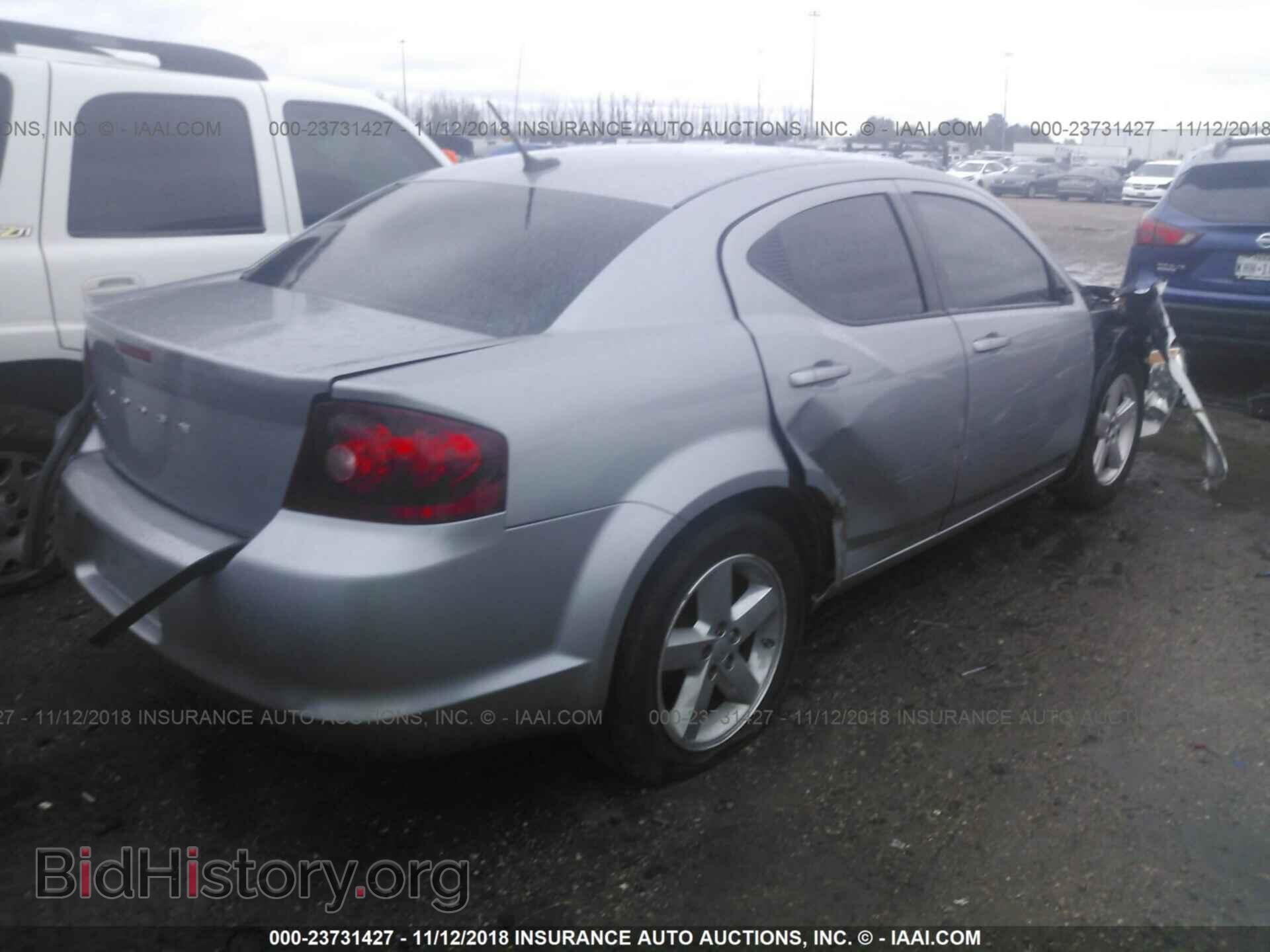 2013 DODGE AVENGER - VIN: 1C3CDZAB2DN697643 - Фото 4