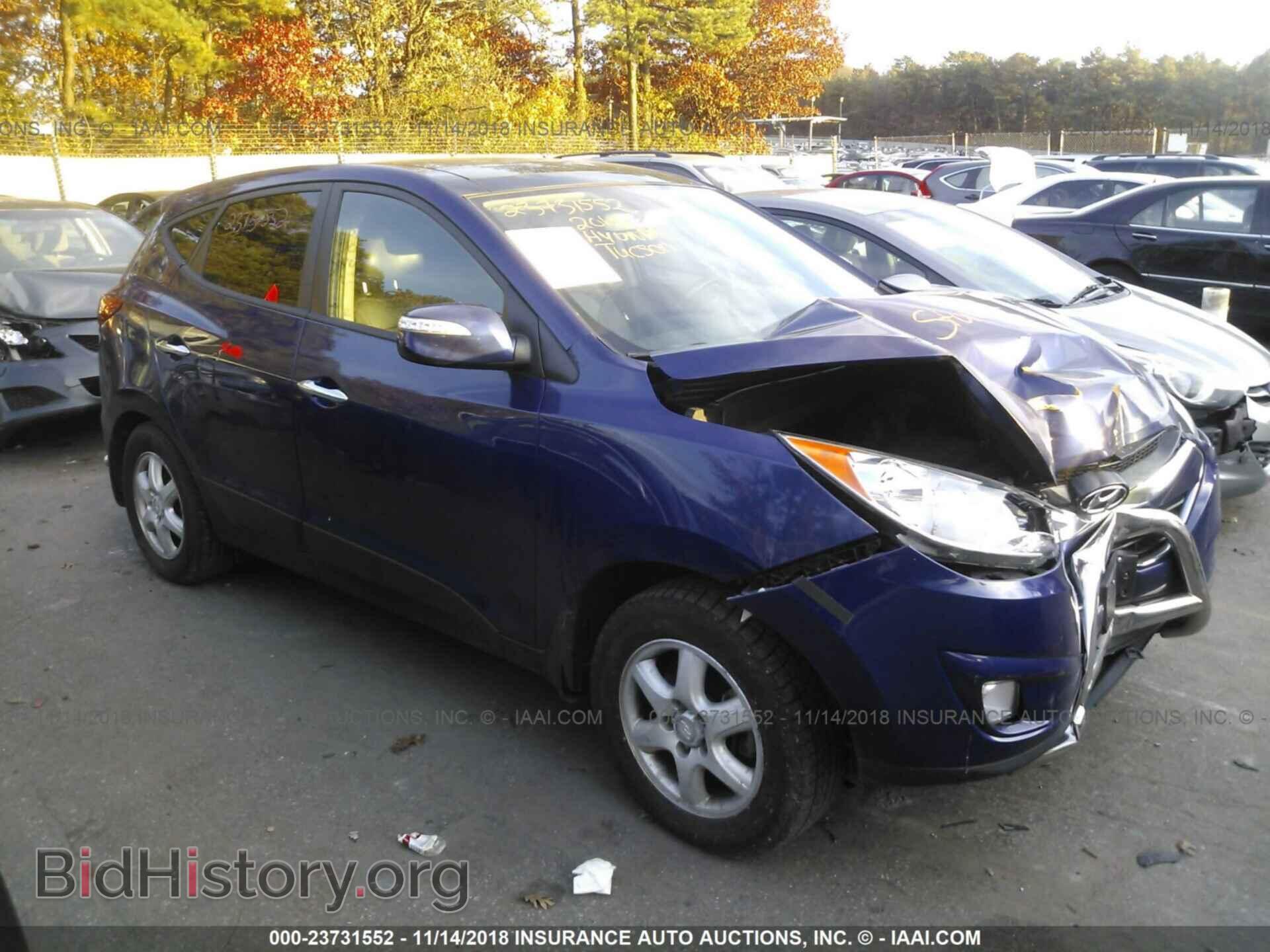 Photo KM8JUCAC6CU436895 - HYUNDAI TUCSON 2012