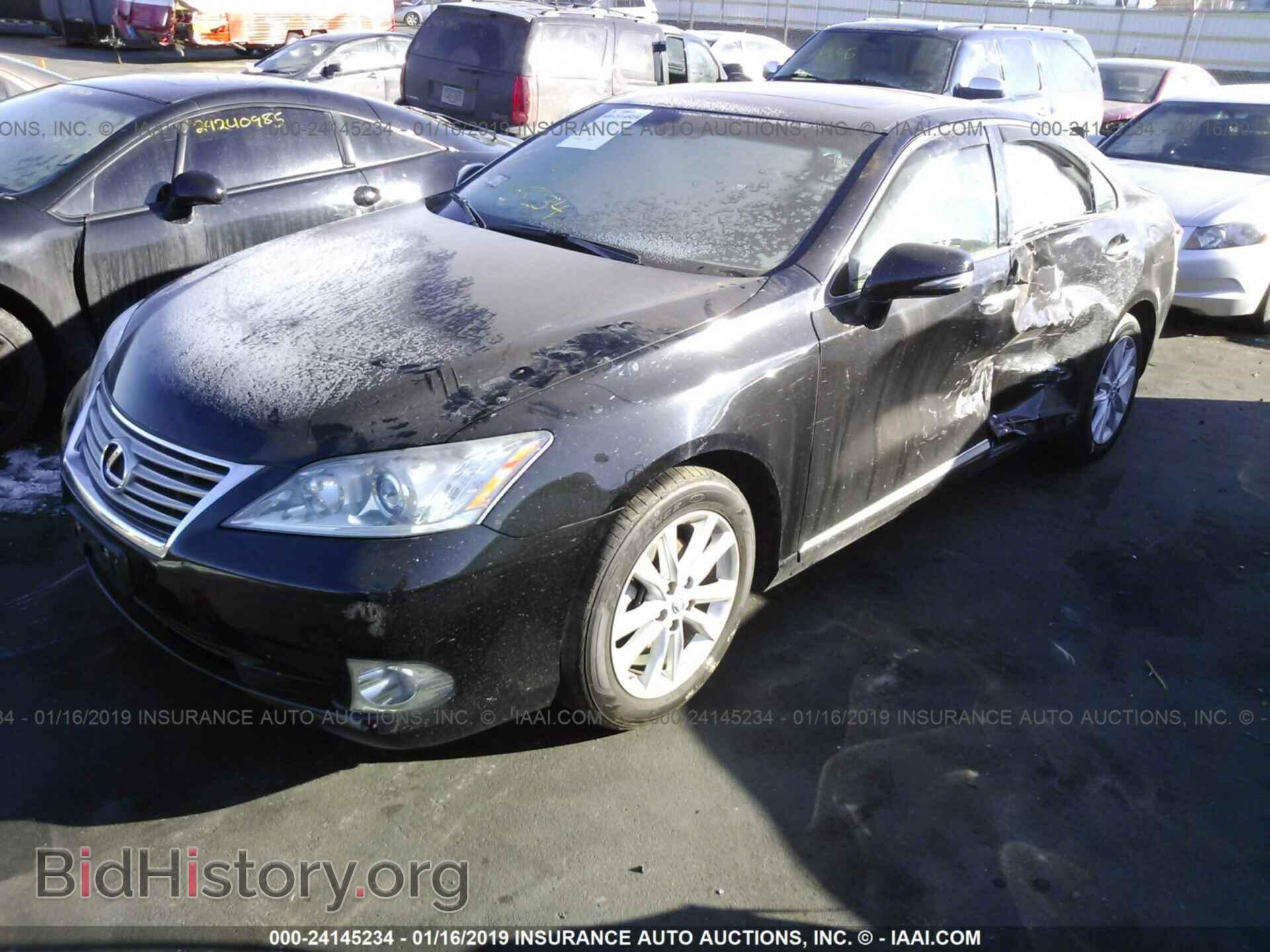 2012 LEXUS ES - VIN: JTHBK1EGXC2499721 - Фото 2